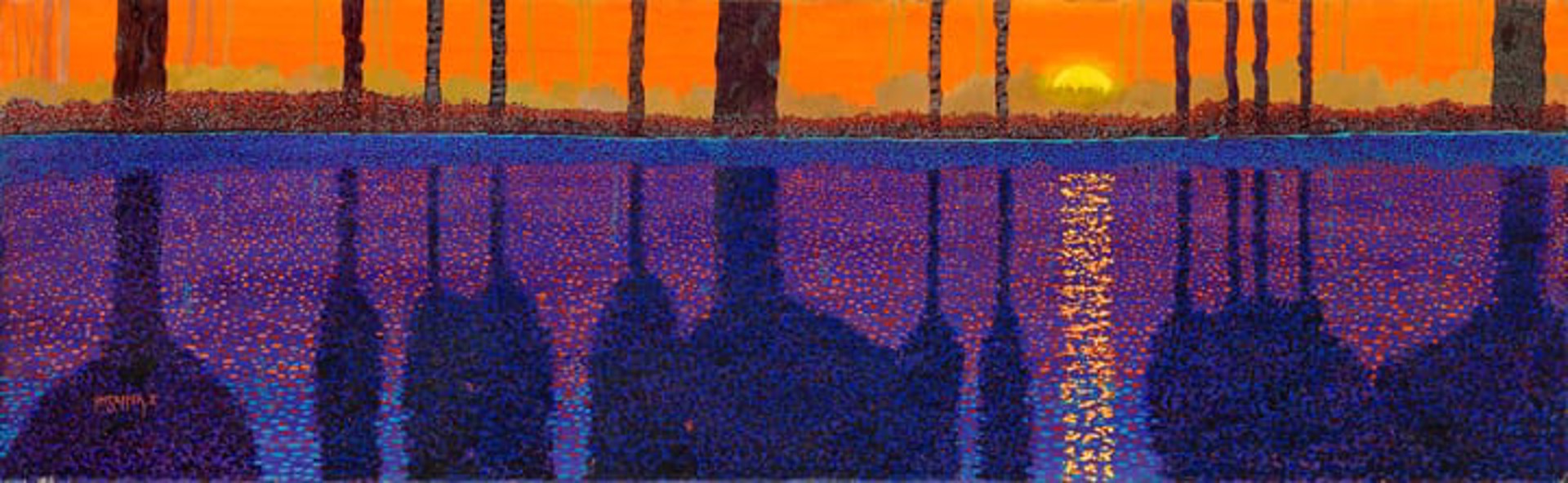 Molten Sunset by H.M. Saffer II