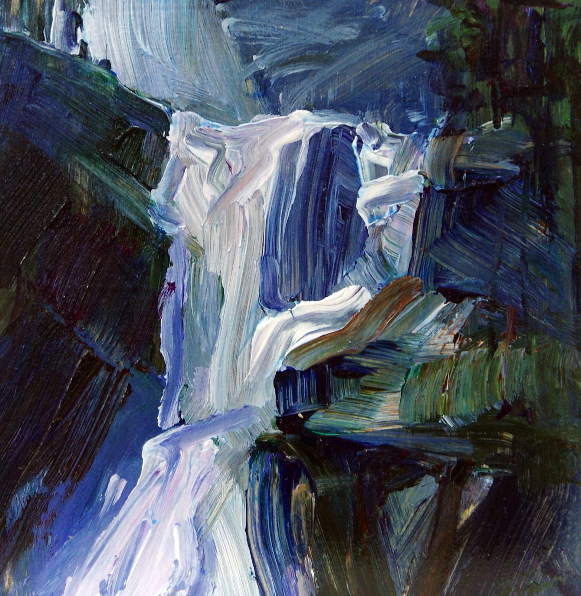 Shannon Falls 2 by SUSIE CIPOLLA