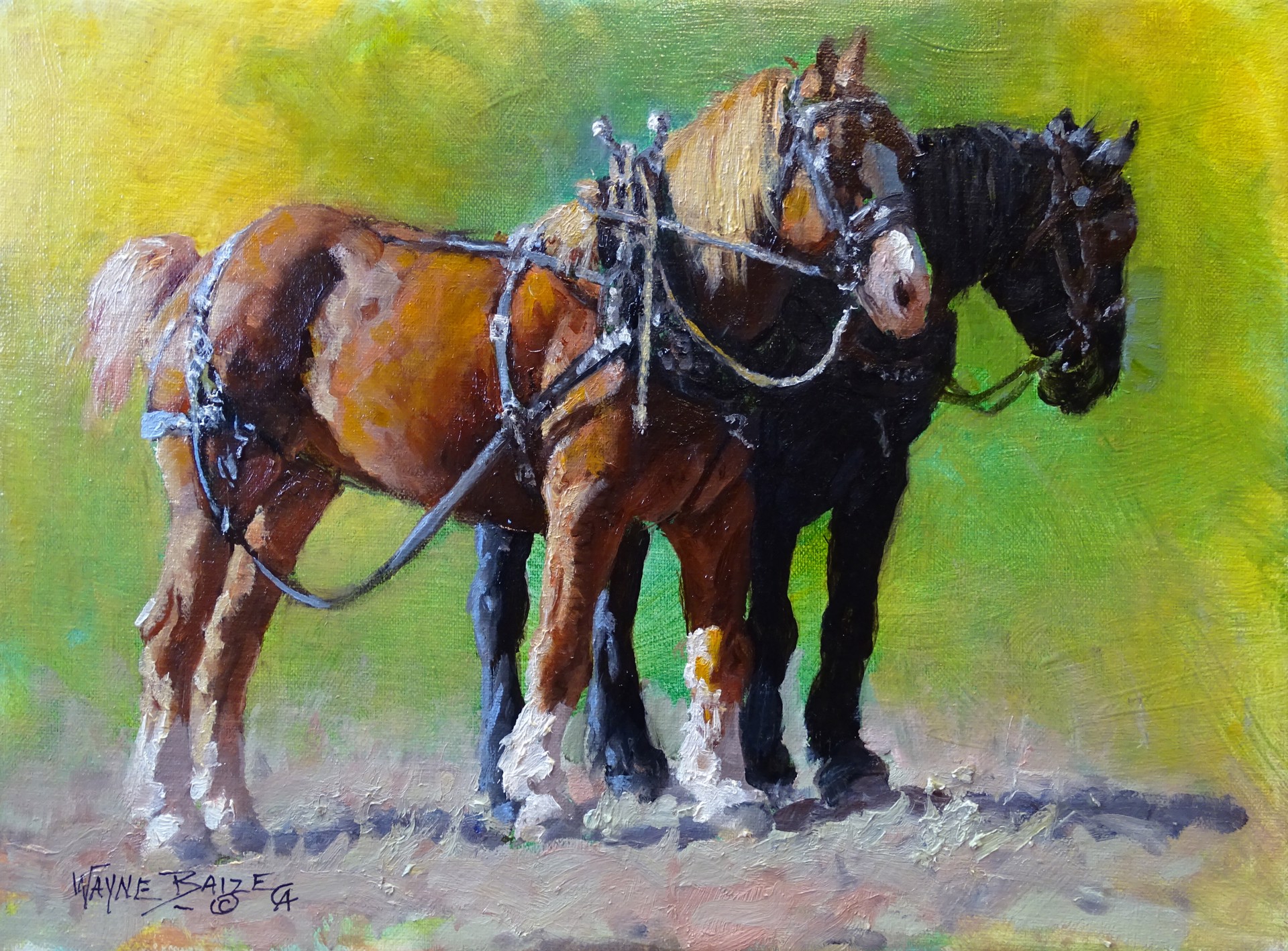 Two Horsepower by Wayne Baize