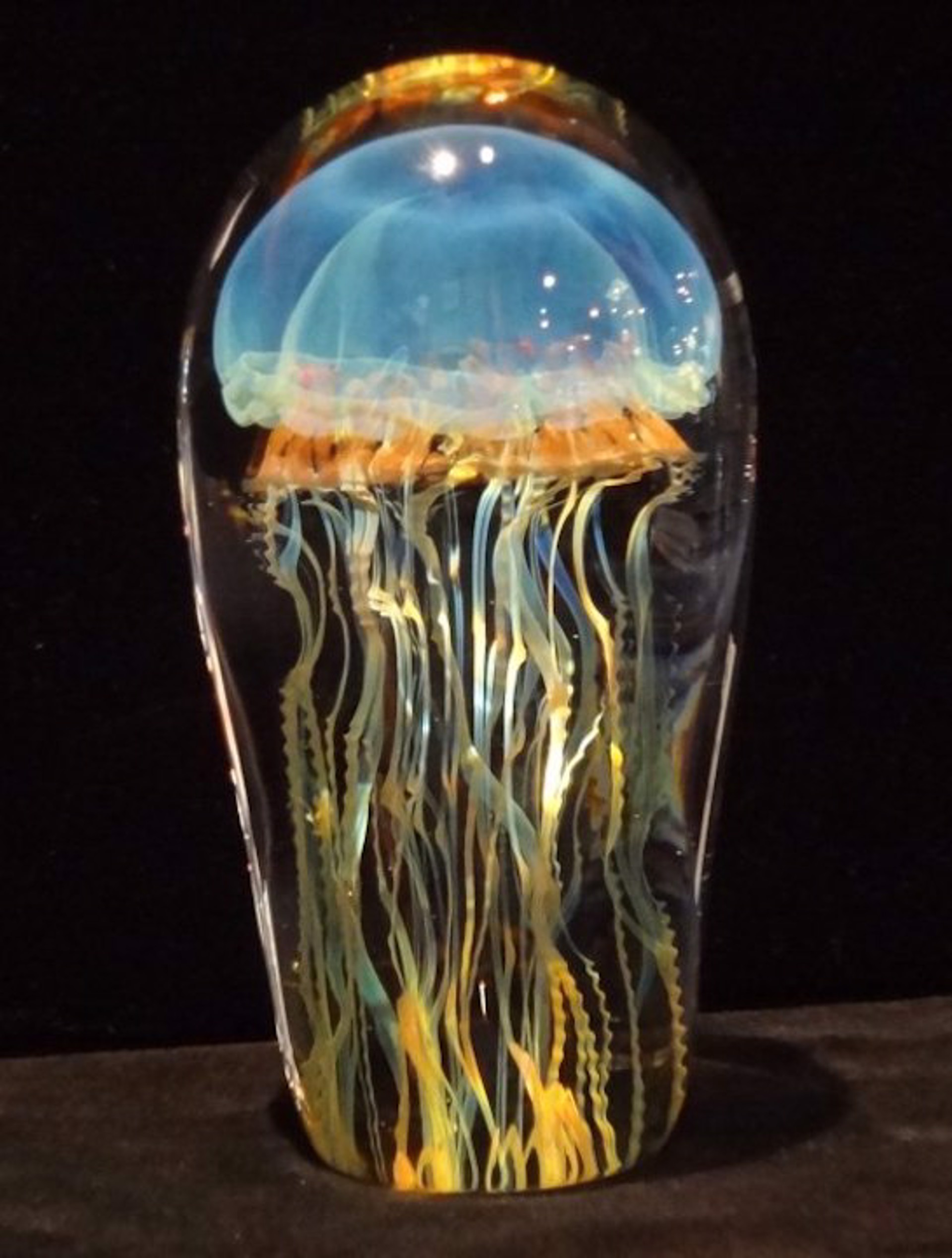 Moon Jellyfish 6.75" (SOLD) by RICHARD SATAVA
