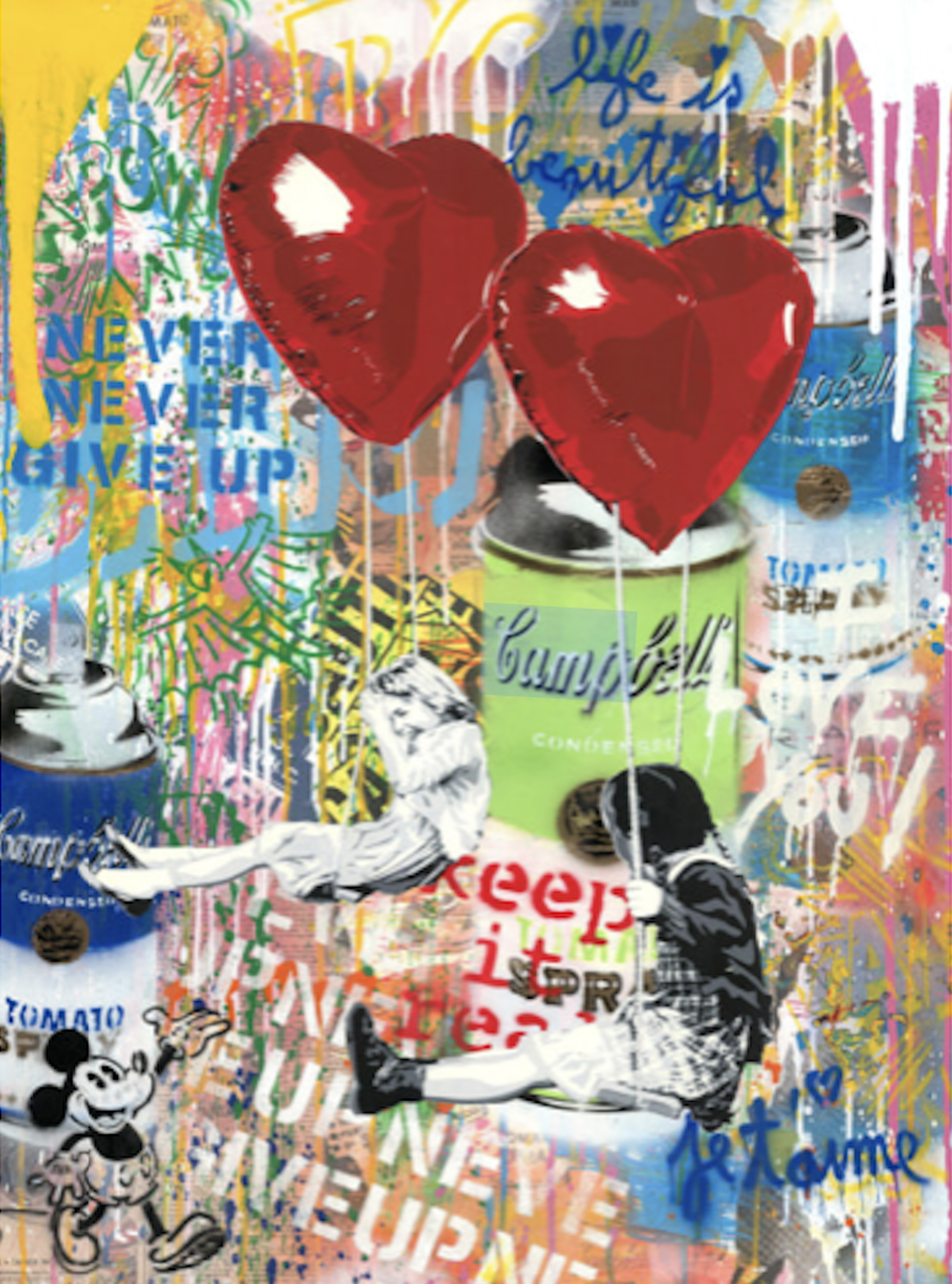 Love Is In The Air by Mr. Brainwash