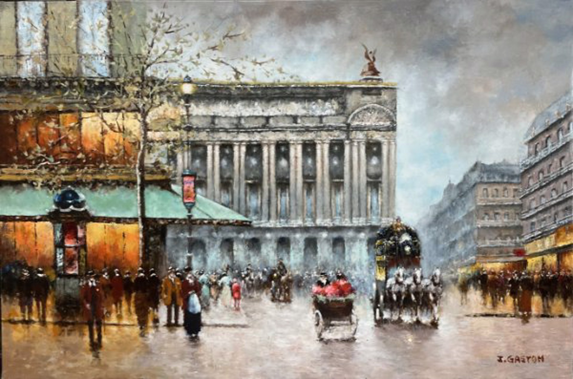 The Paris Opera House by Jan Gaston