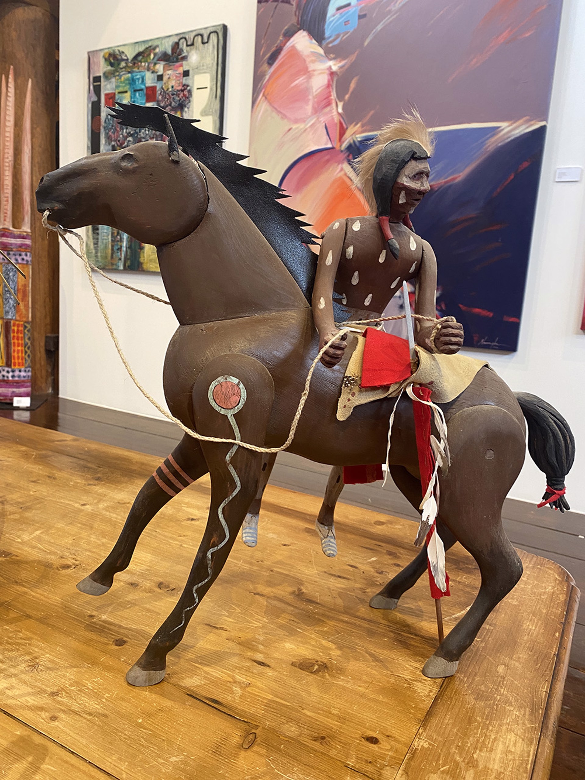 Horse & Rider Figure No.3 by Mark Kluck