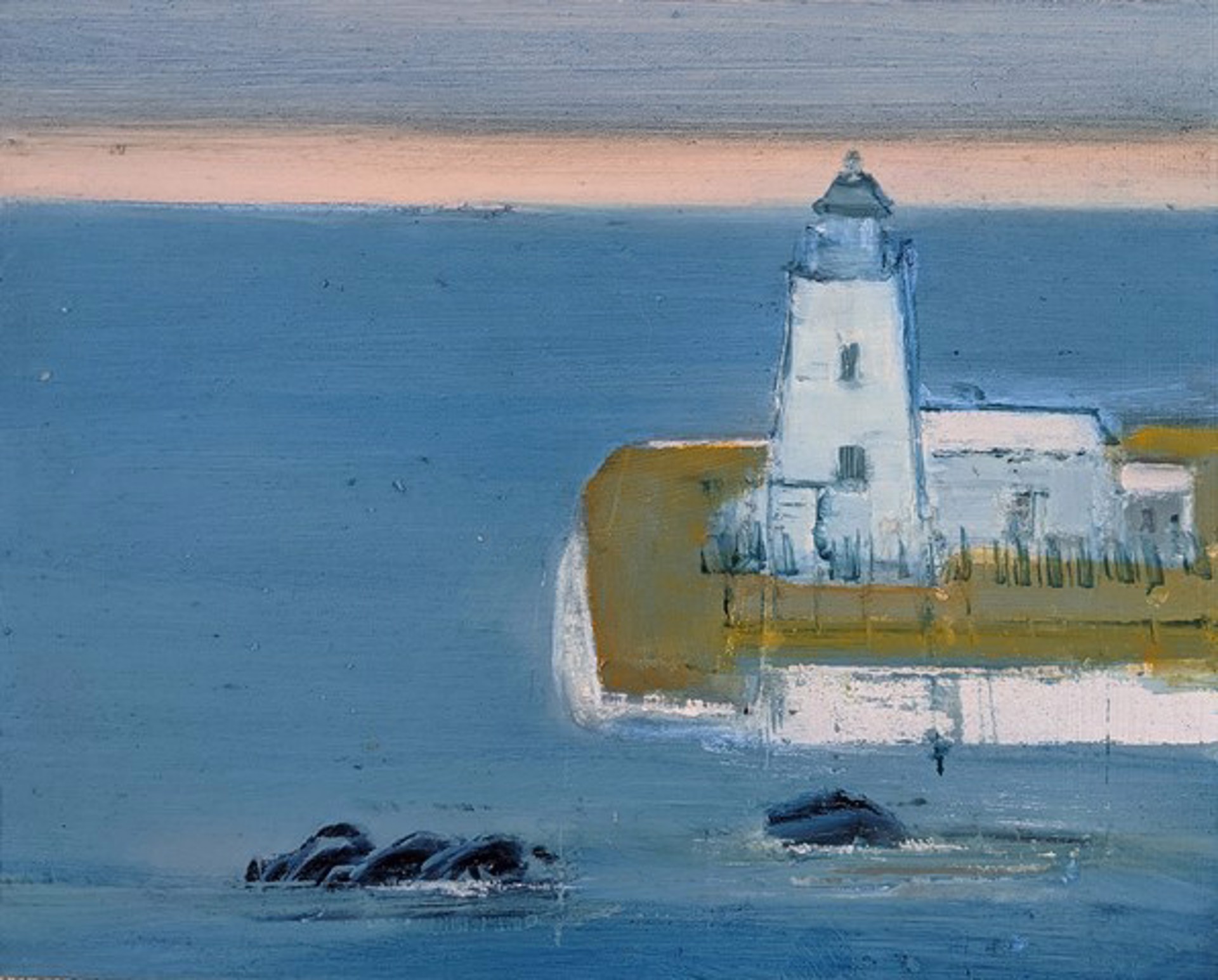TRYING TO SPOT A WHALE by CHRISTINA THWAITES (Landscape)
