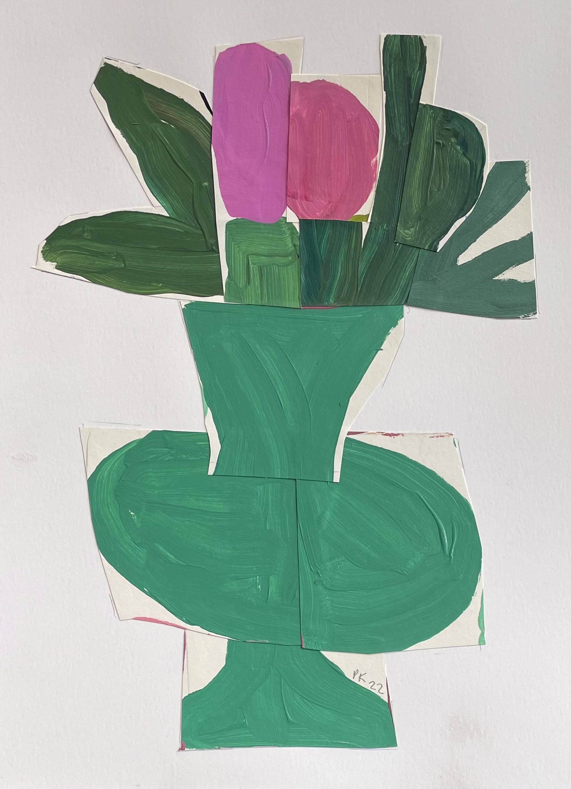 Pink Blooms by Peggi Kroll-Roberts