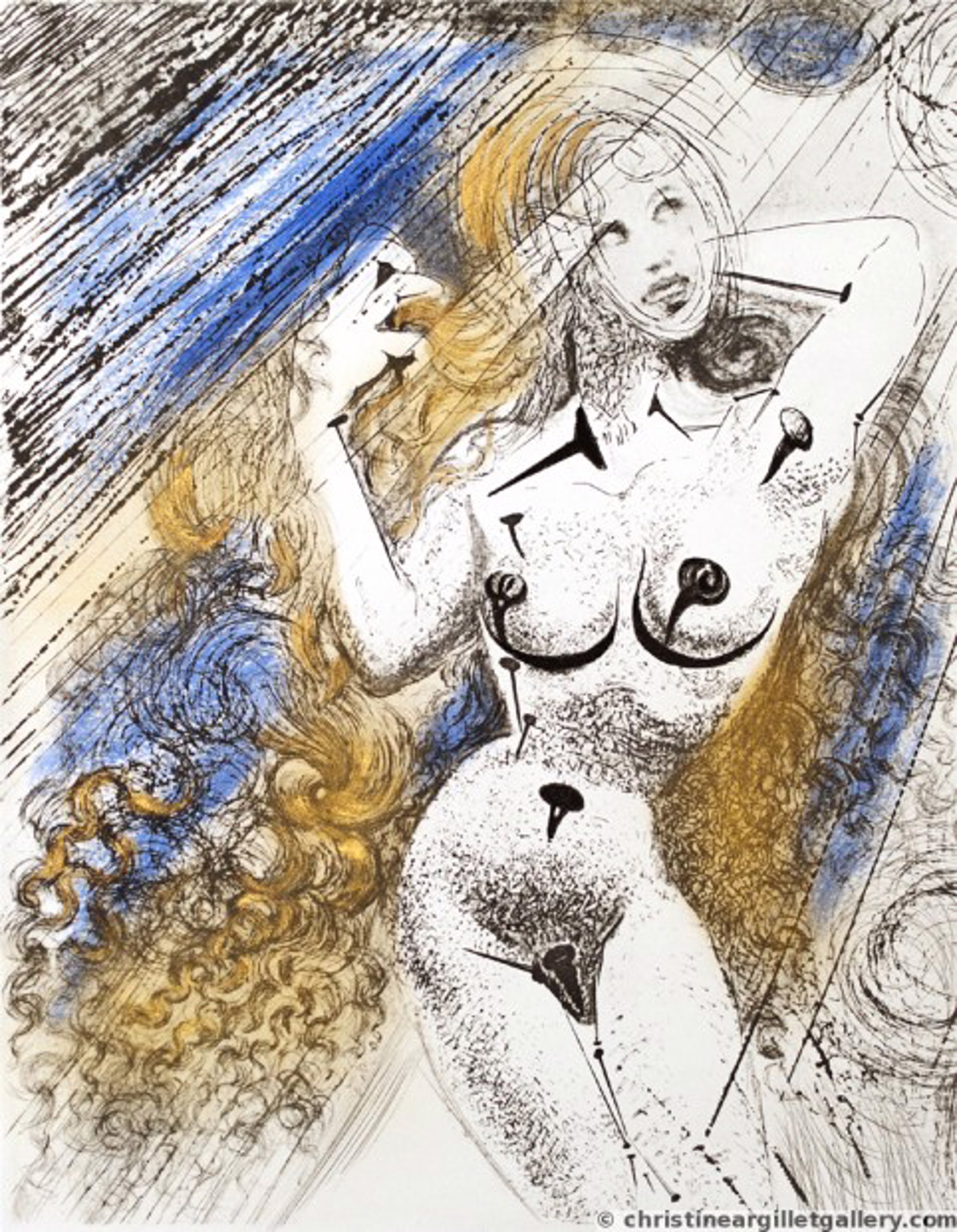 Marilyn Monroe by Salvador Dalí