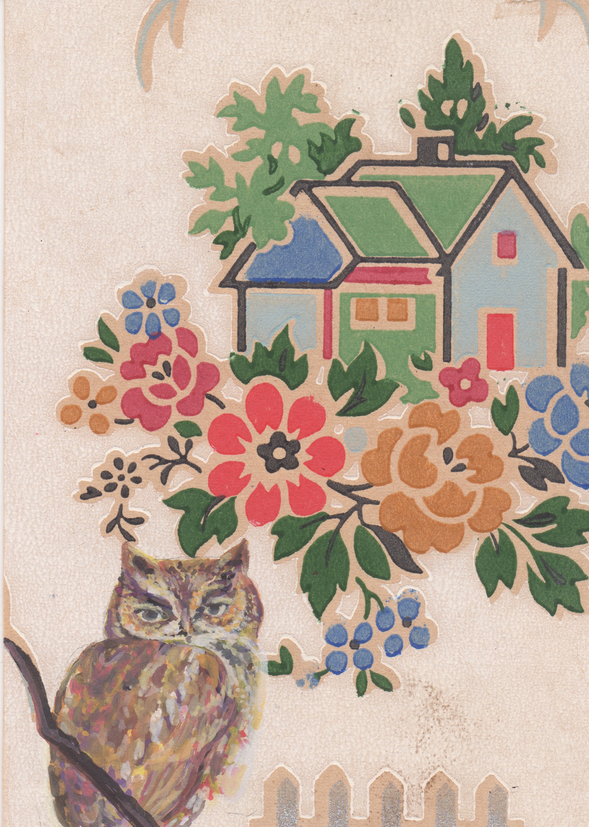 Screech Owl–Otus asio by Barbara Fedeler