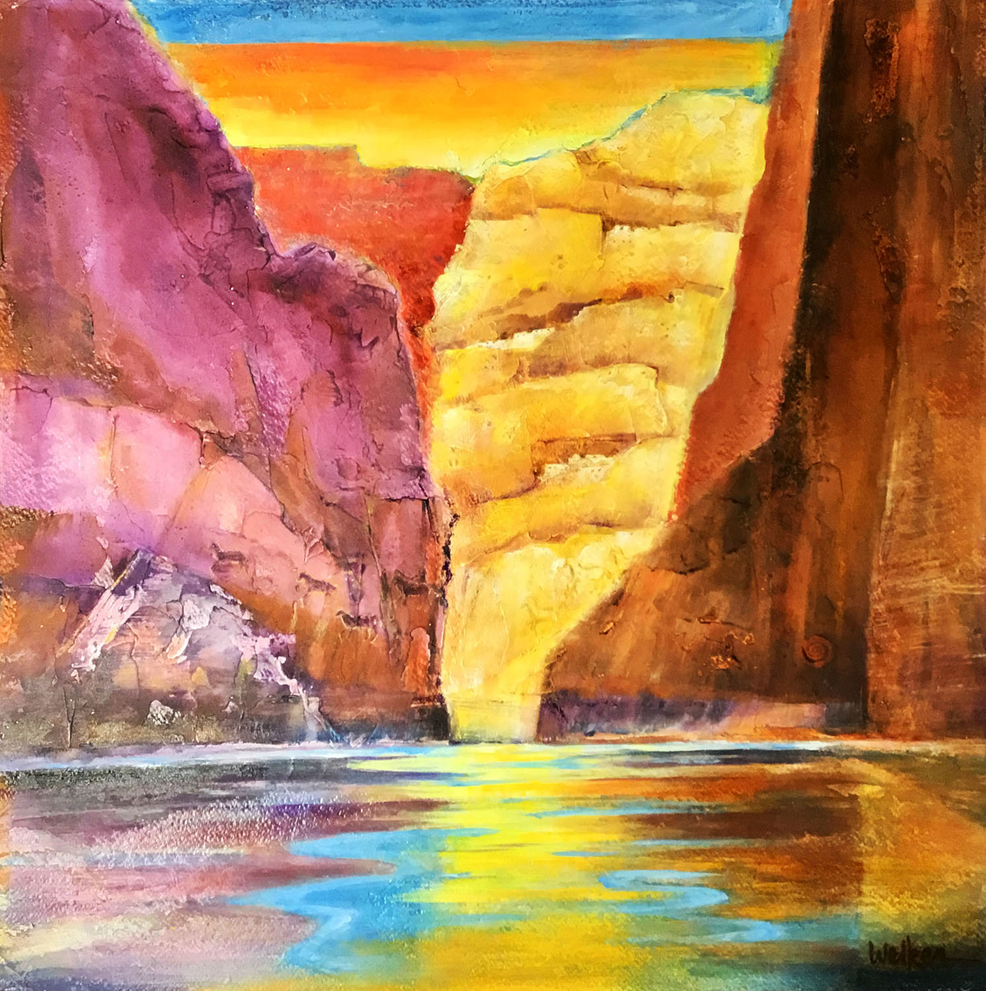 Sunset Canyon by Lynn Welker