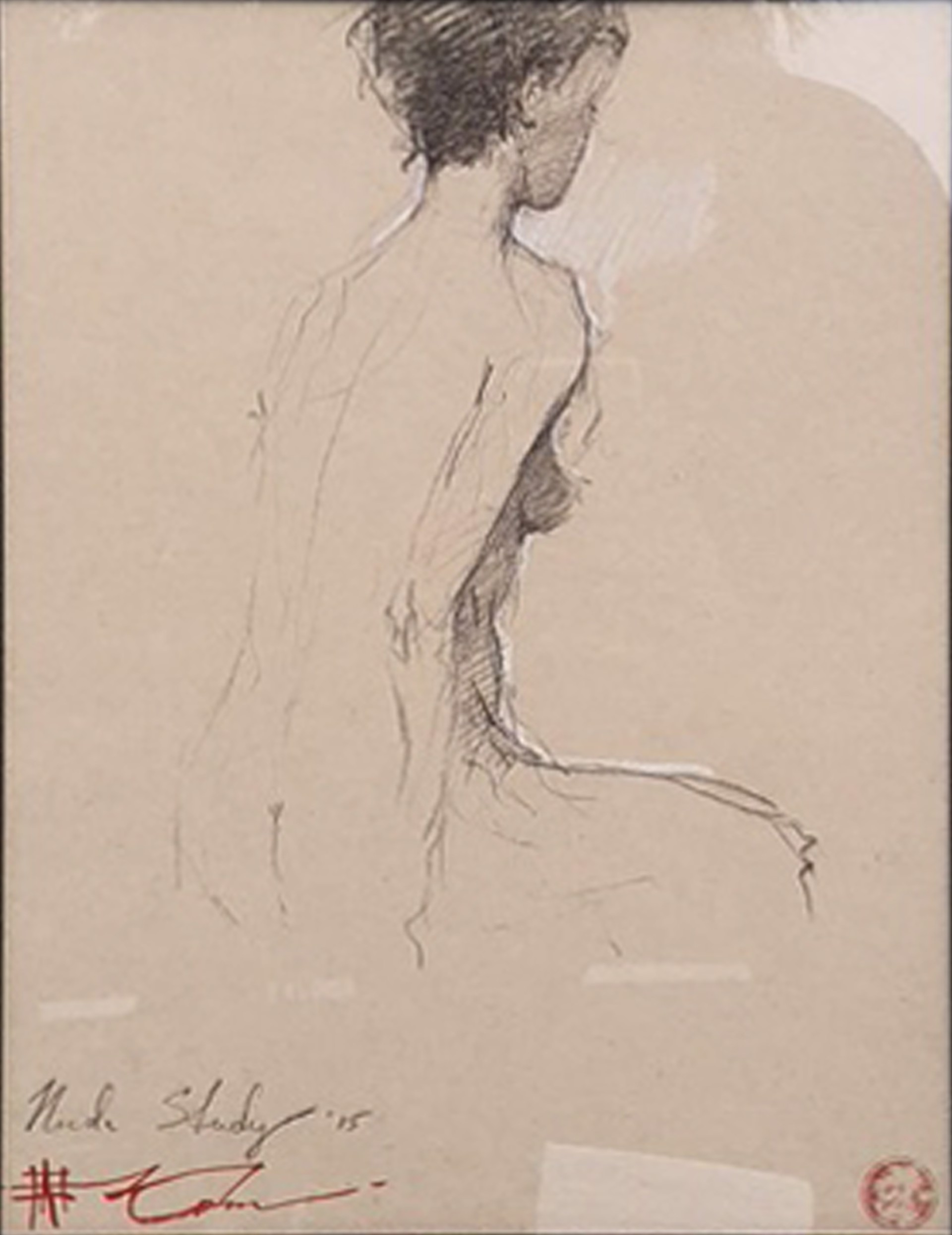 "Nude Study" #15 by Andre Kohn