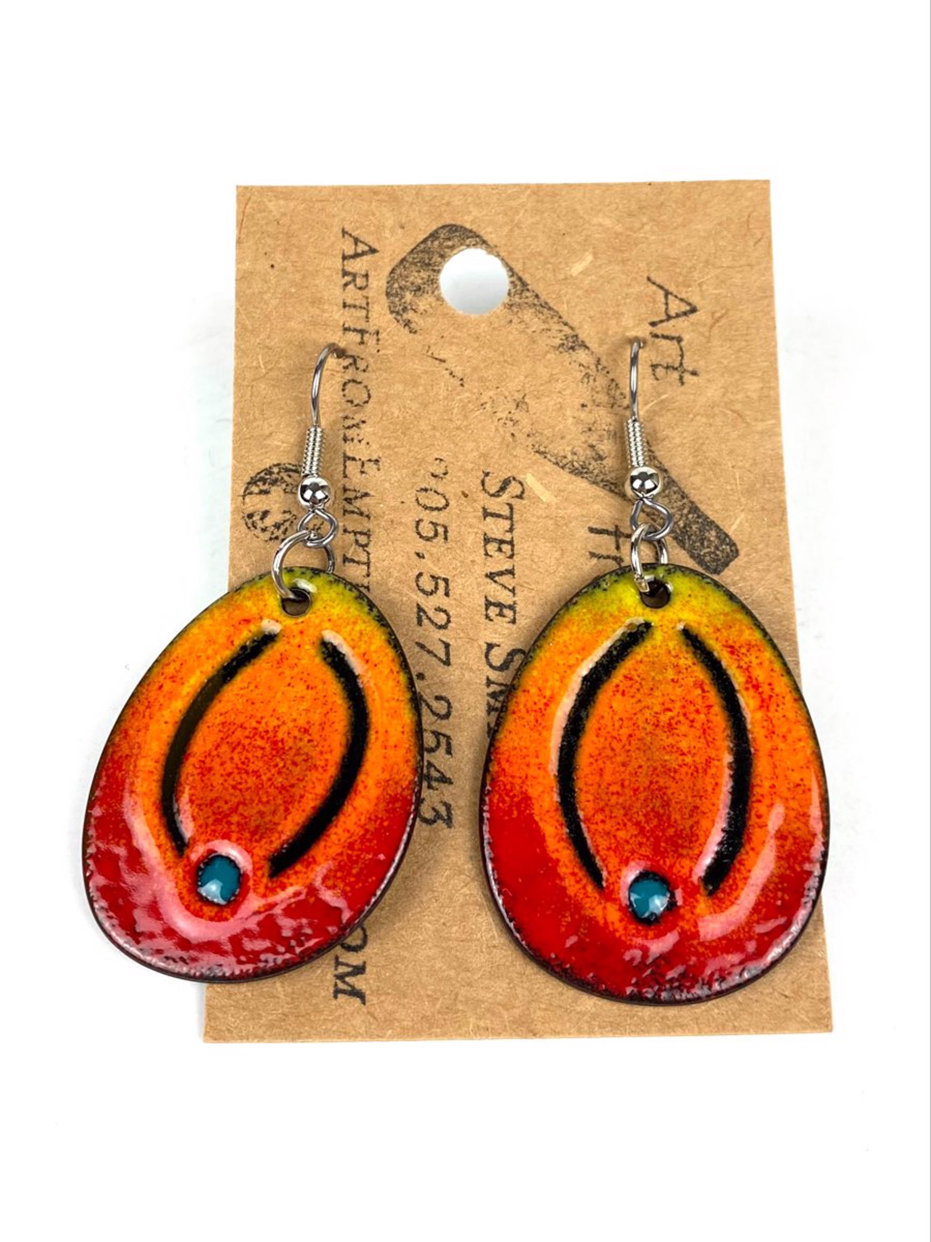 Earrings by Steve Smith