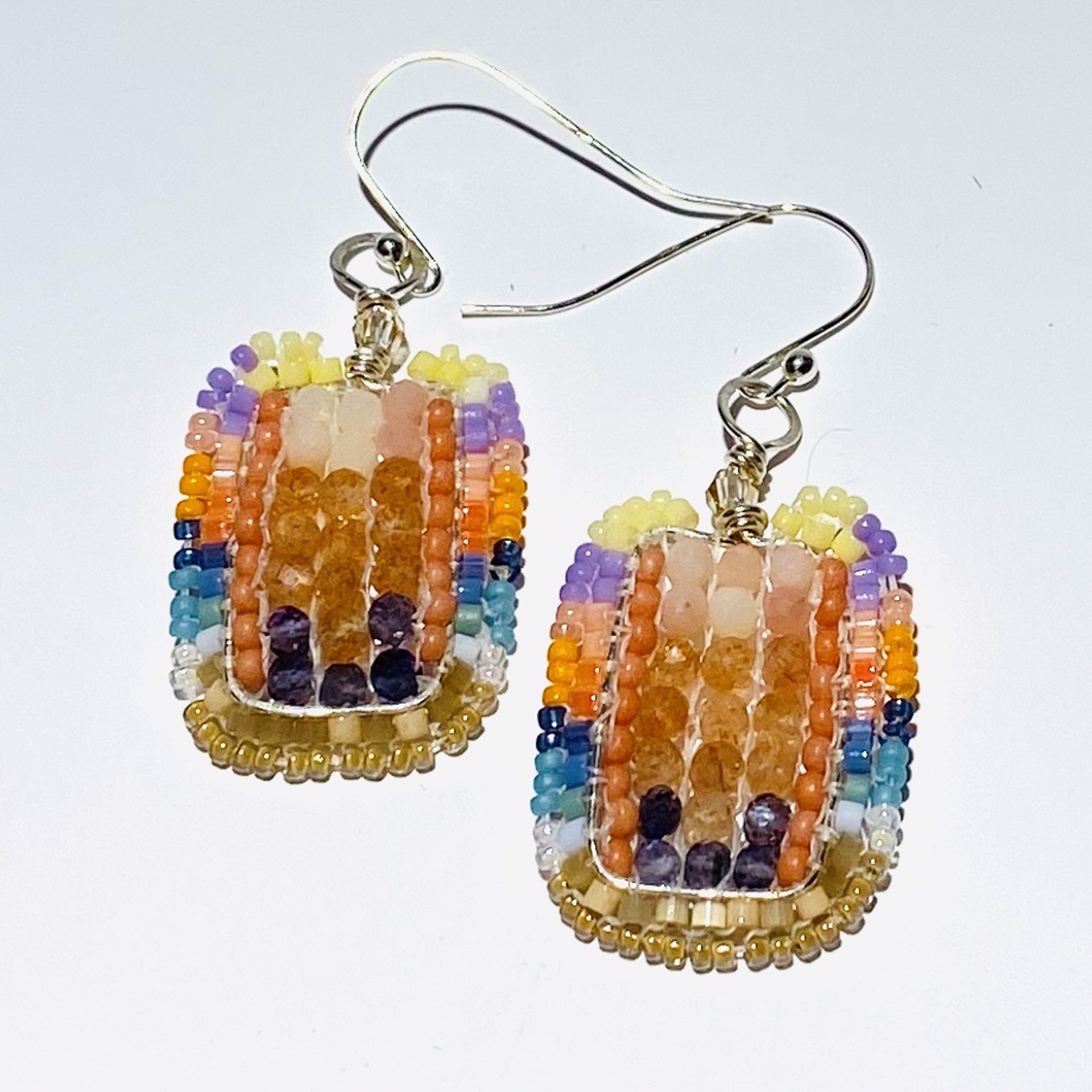 "Peaceful Morning" Earrings by Barbara Duimstra
