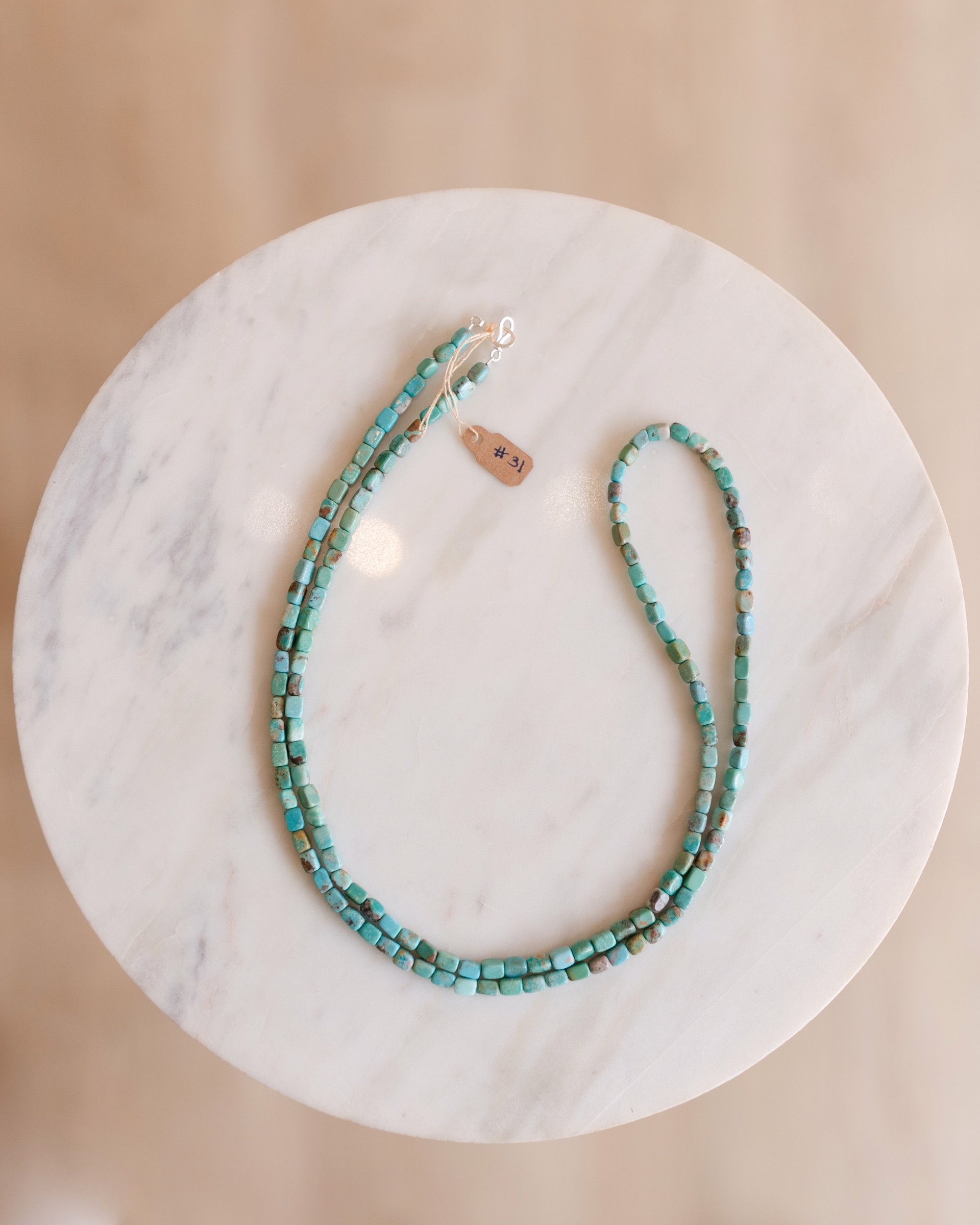 31 - Long single turquoise by Melissa Frost