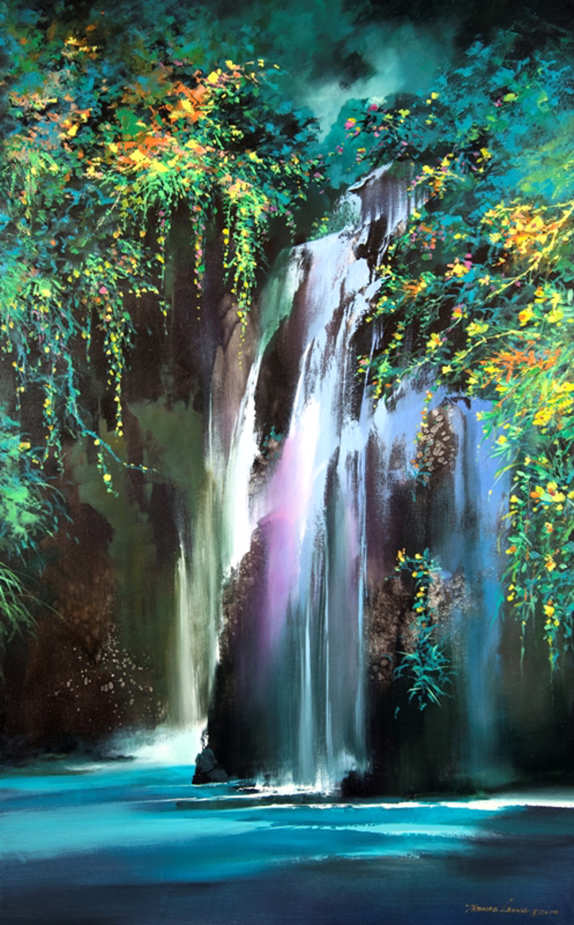 Lavender Falls by Thomas Leung