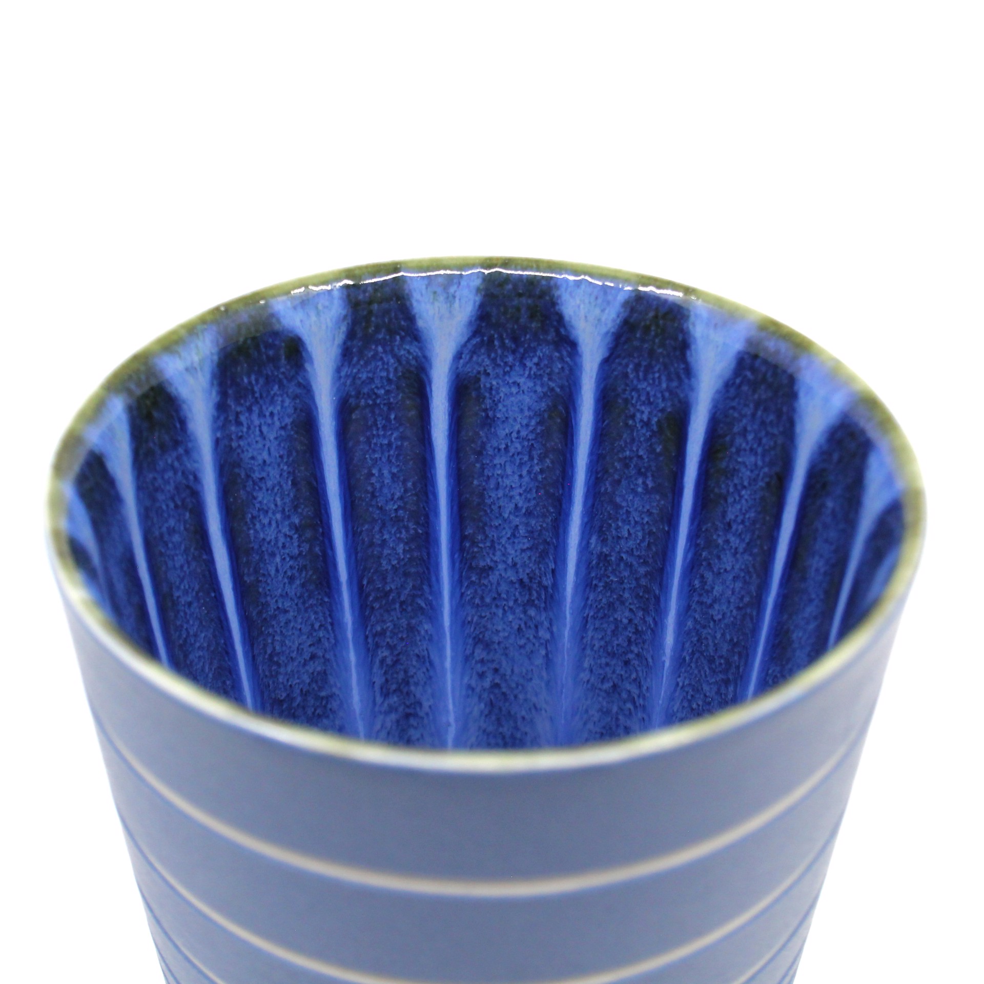 Tall Cup (Blue / White) by Chris Casey