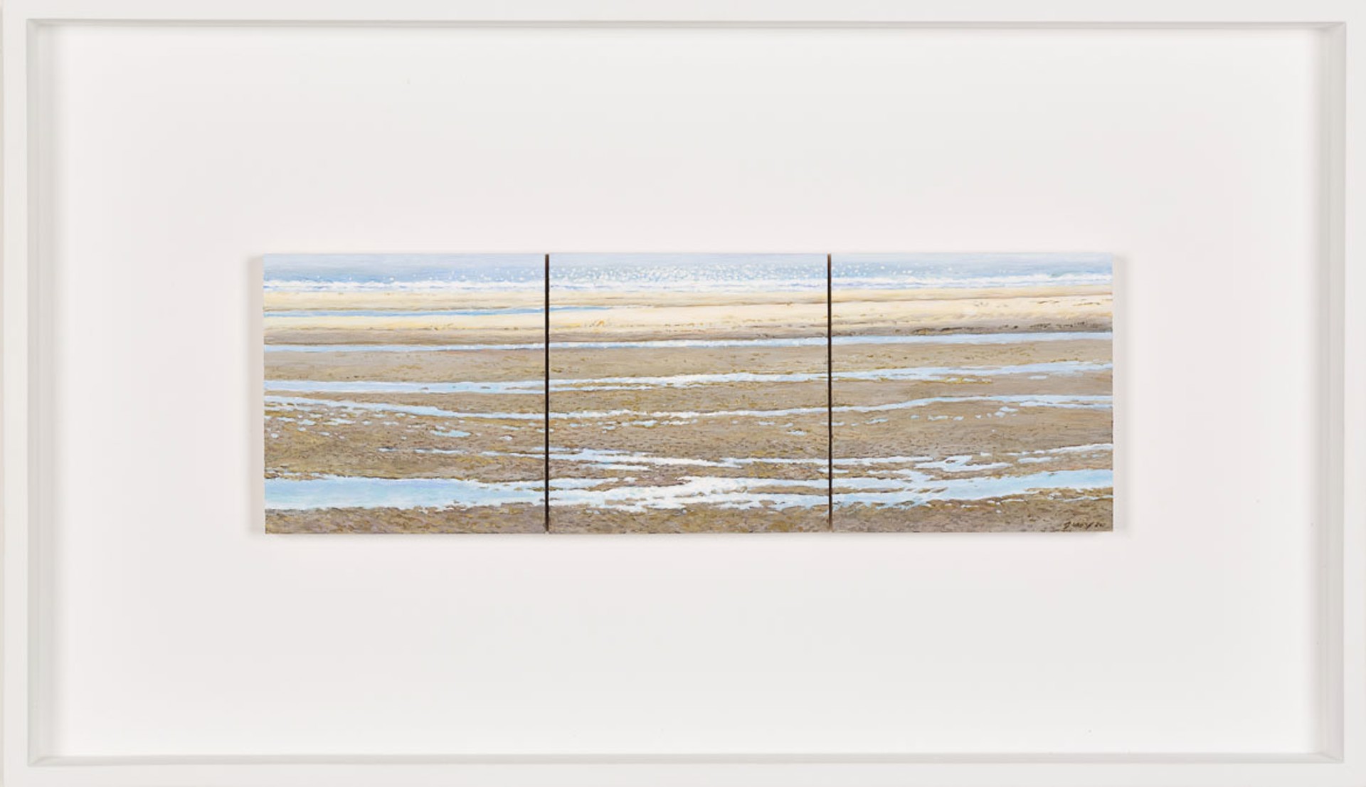 Estuary (triptych) by Woody Gwyn