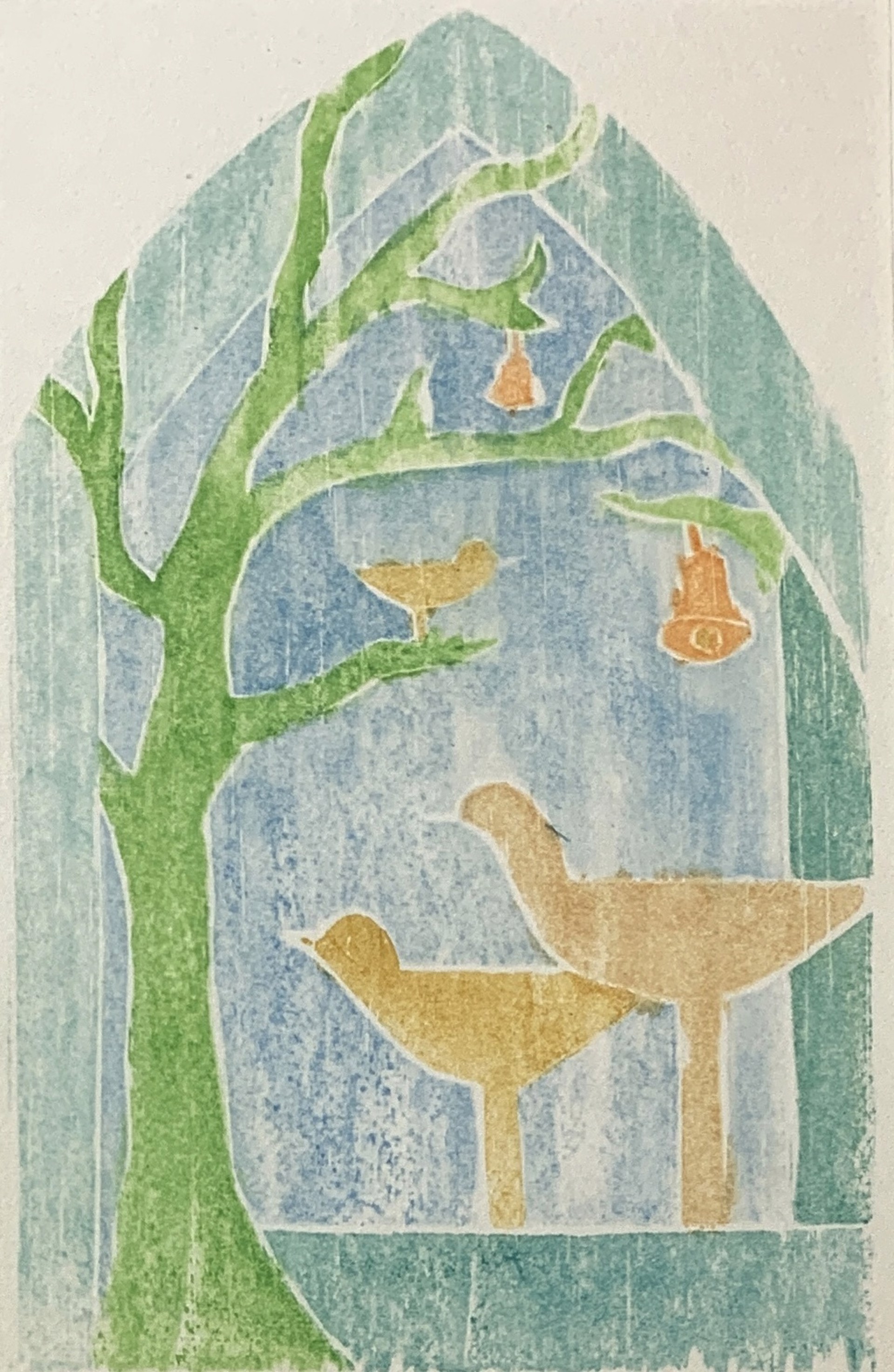 Birds by Angèle Myrer