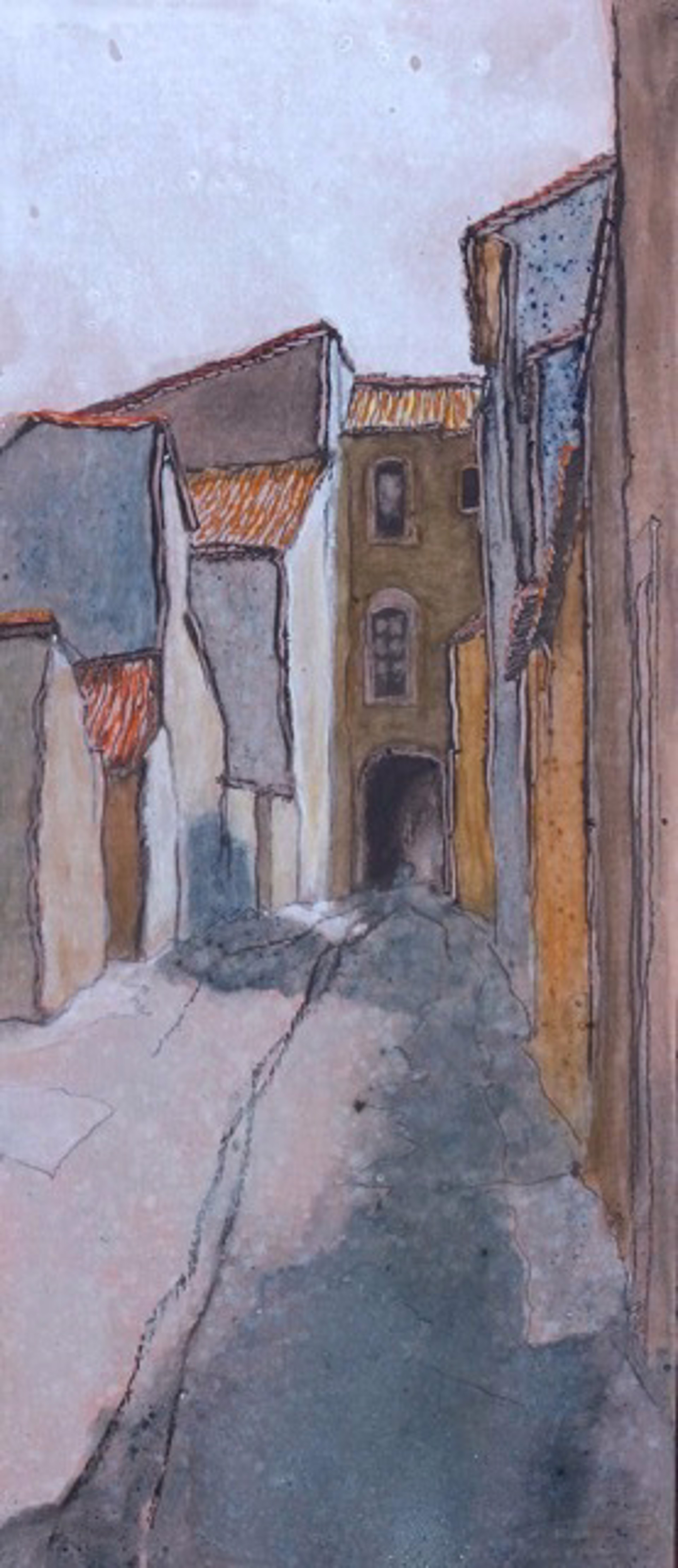 Rue des Capucins (Uzès) by Andy Newman