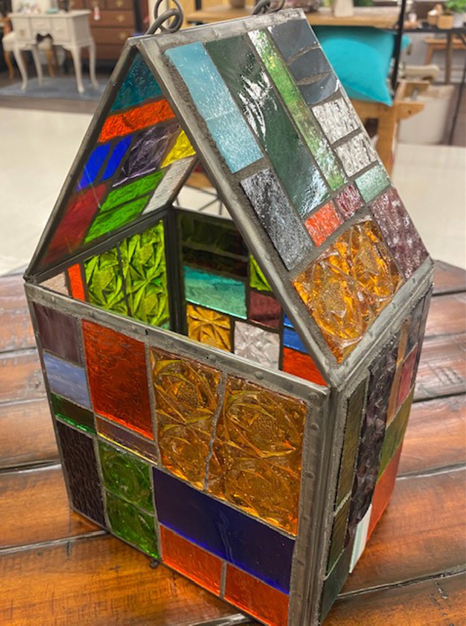 Glass House Lantern by Carol Reynolds
