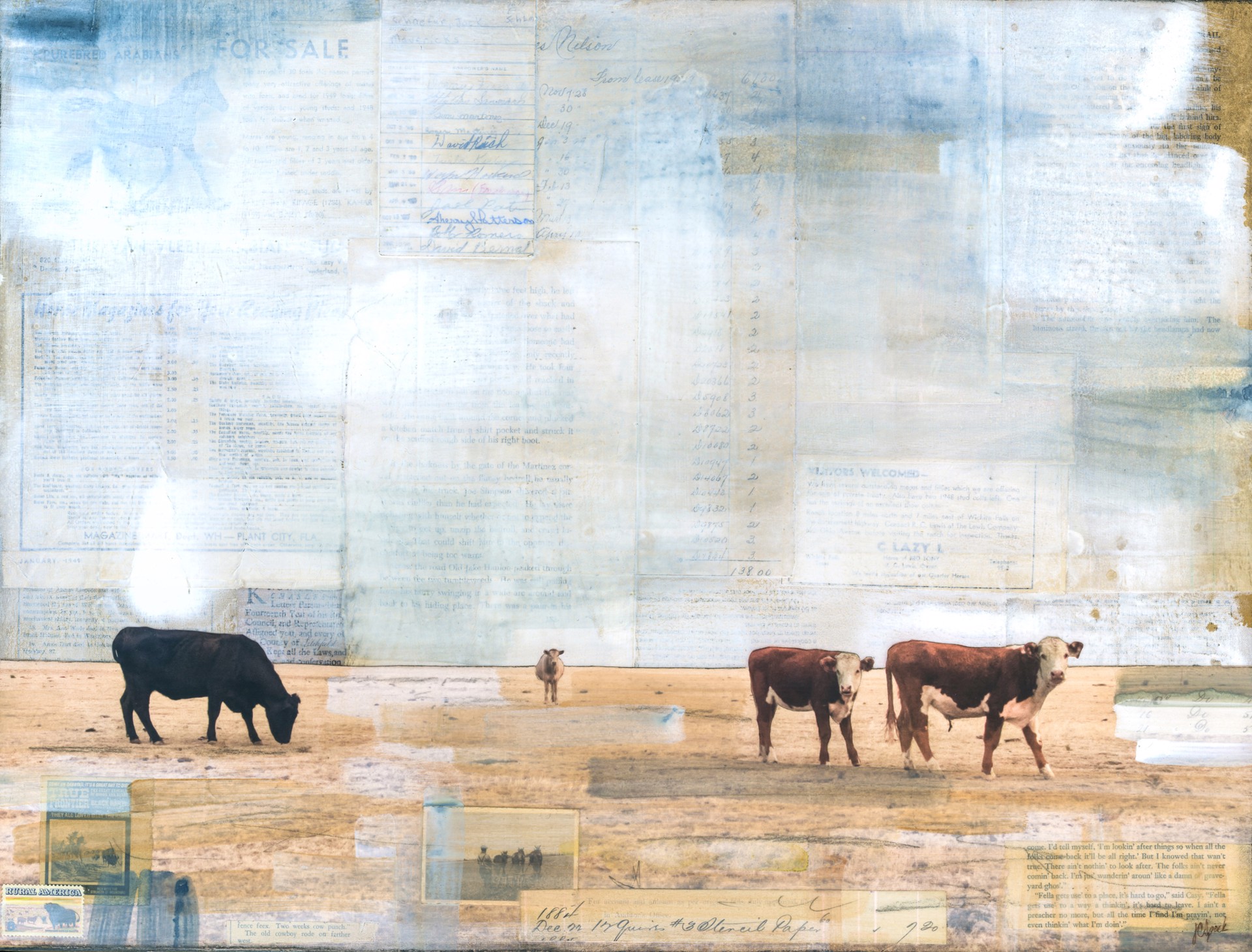 Cow & Plains by JC Spock