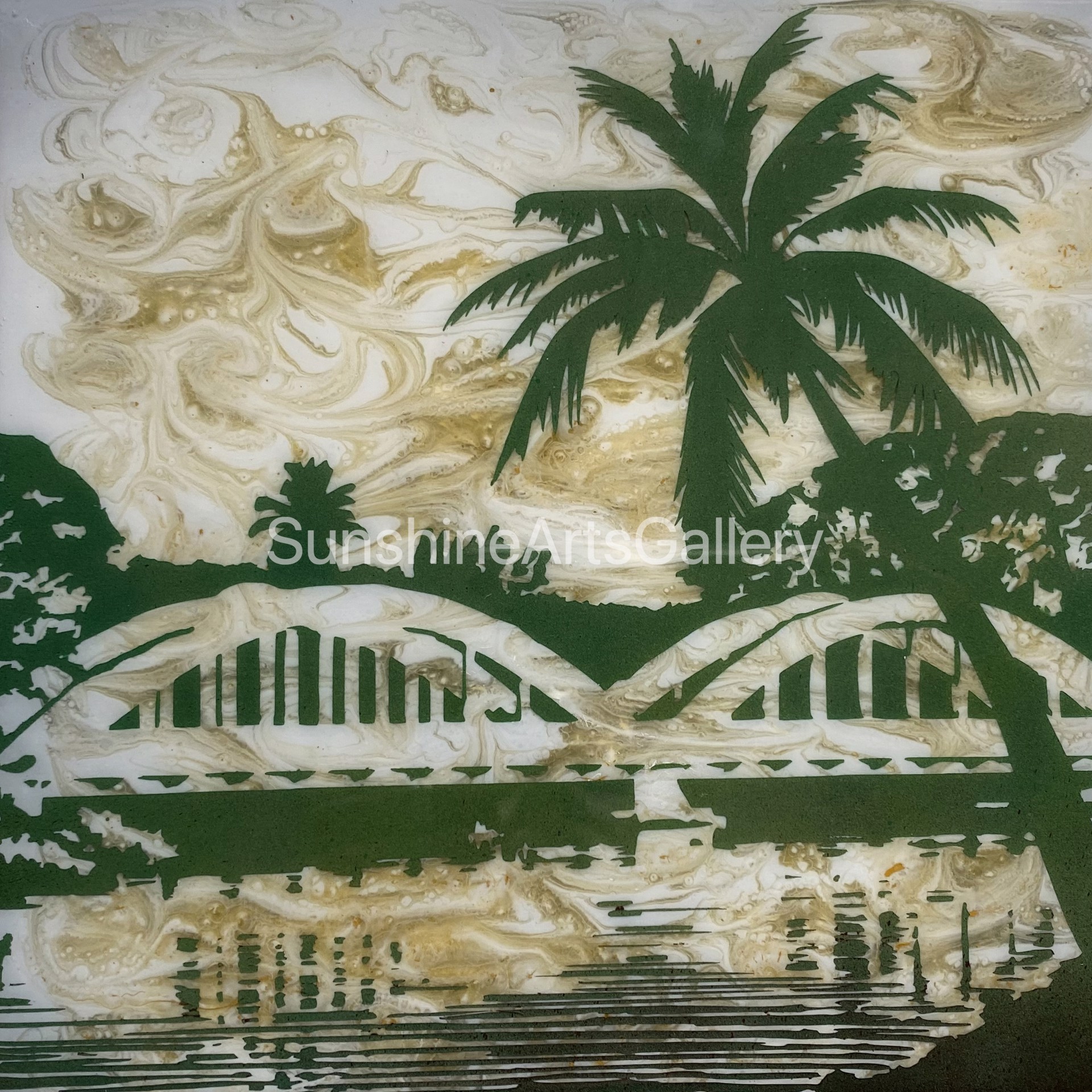 Anahulu Bridge by Pati O'Neal