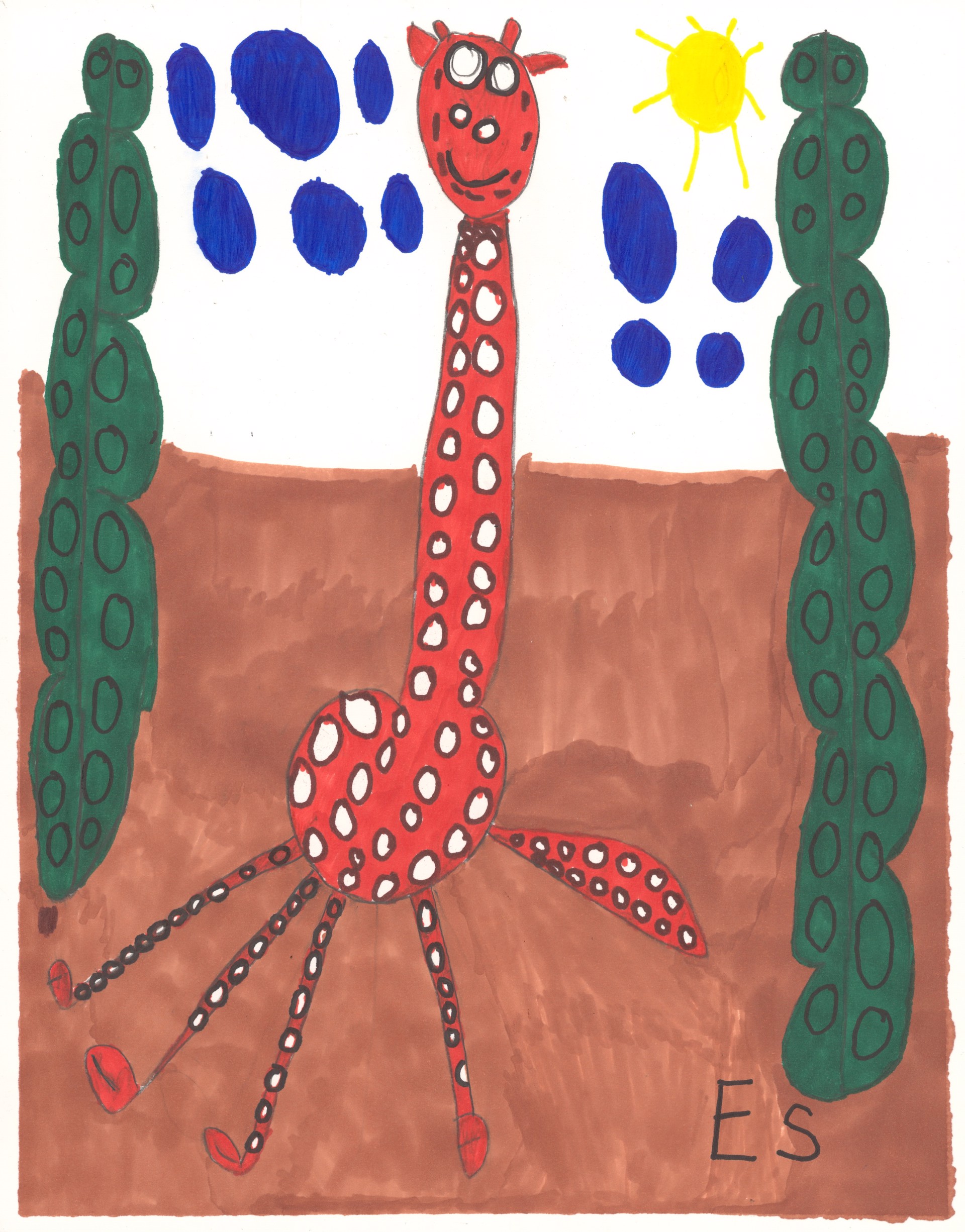 The Giraffe by Eileen Schofield
