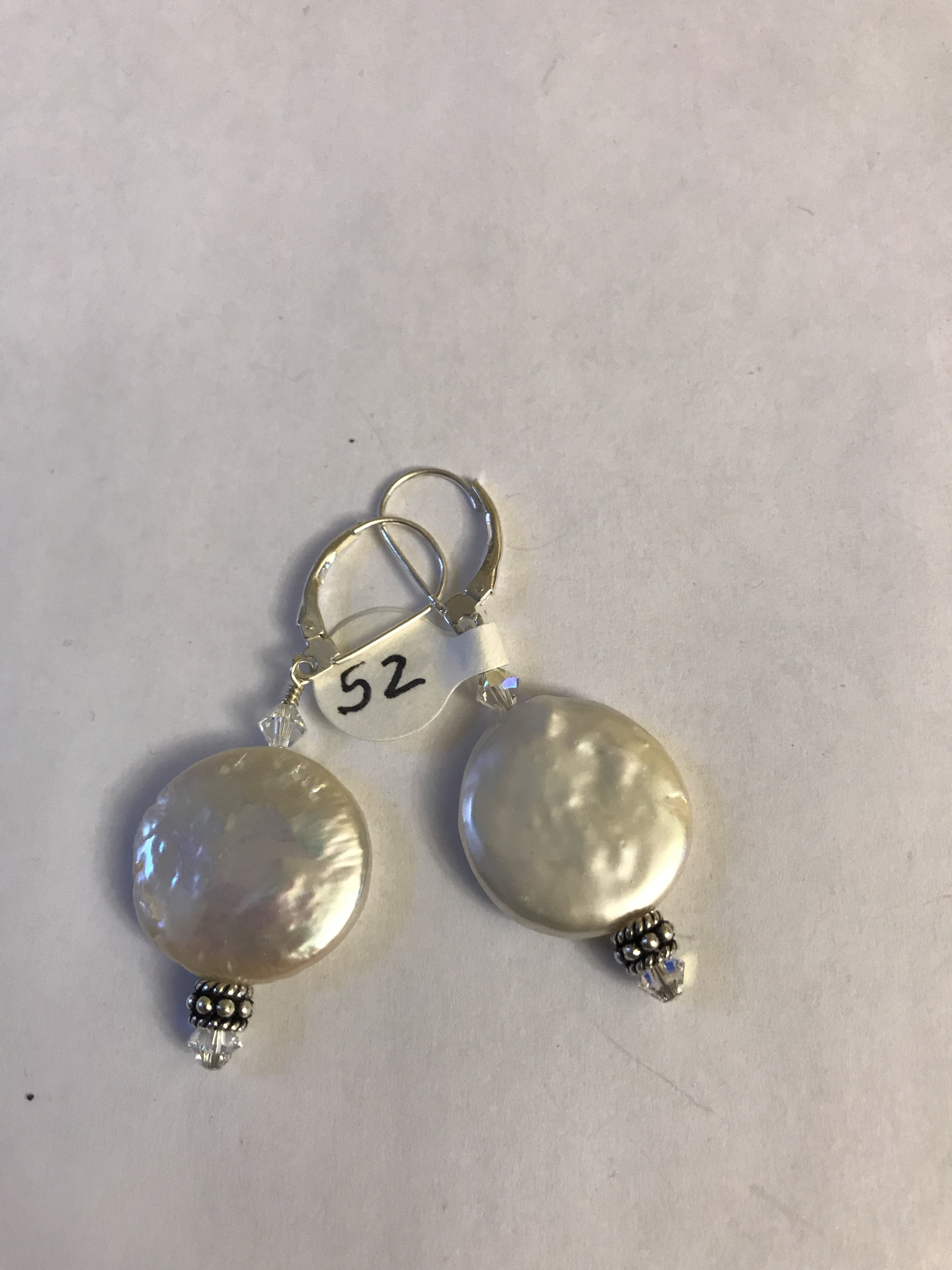 Freshwater Coin Pearls by Shoshannah Weinisch