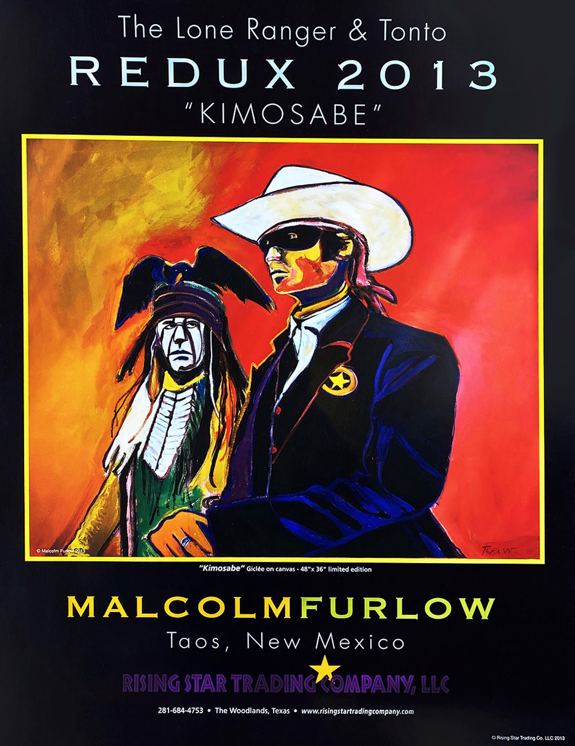 Kimosabe Poster by Malcolm Furlow