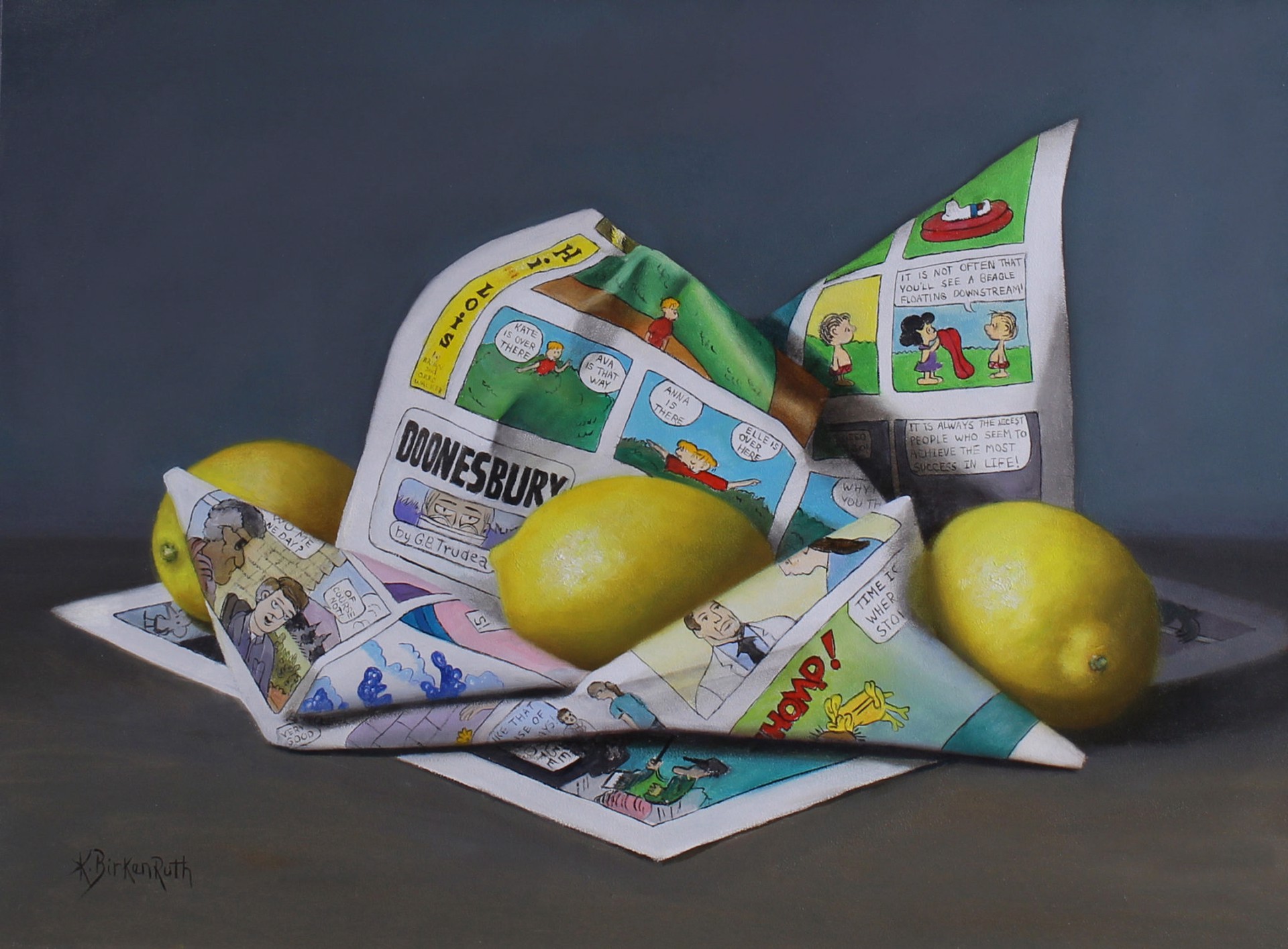 Laughs with a Squeeze of Lemon by Kelly Birkenruth