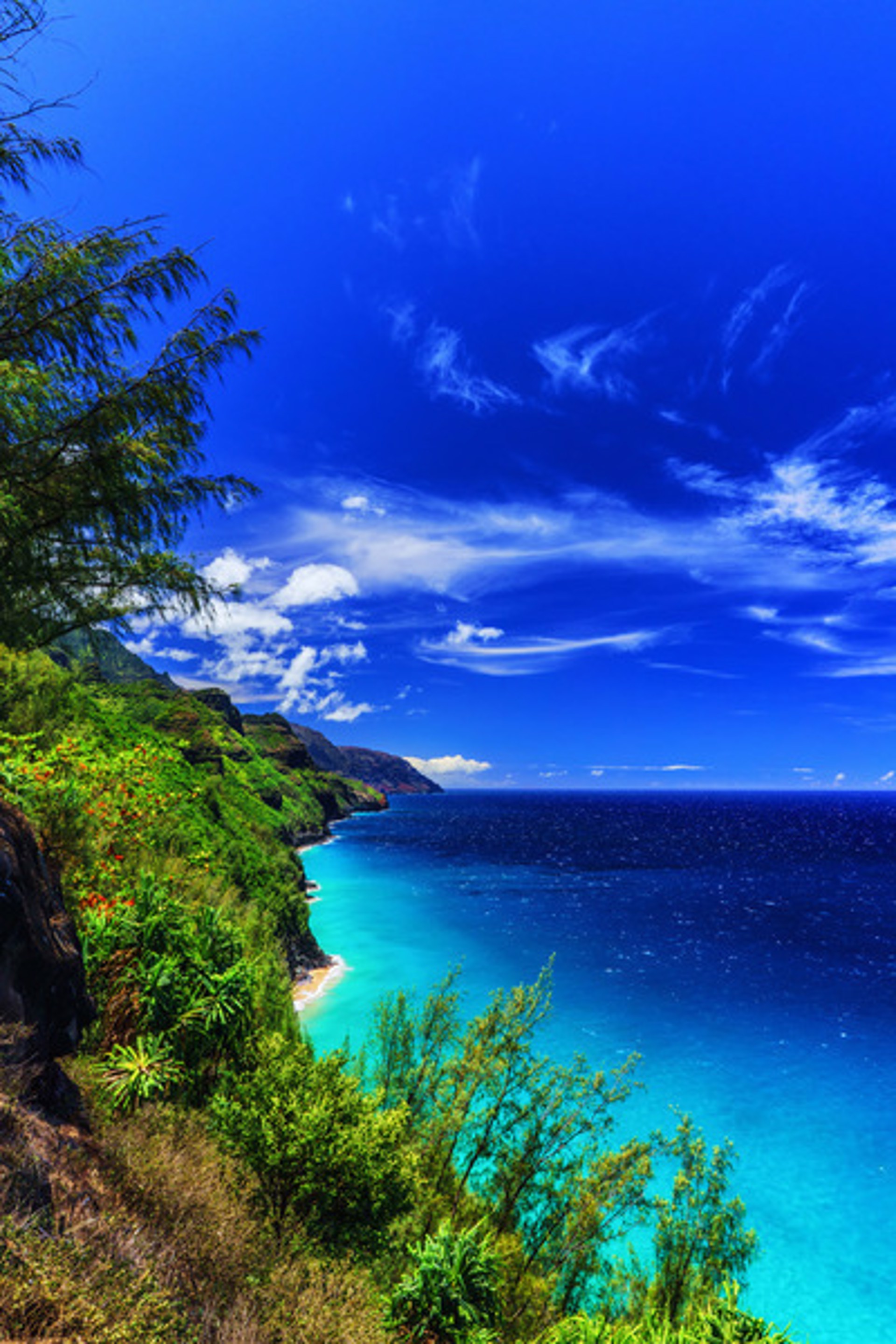 Kalalau Trail by Brian Wyland