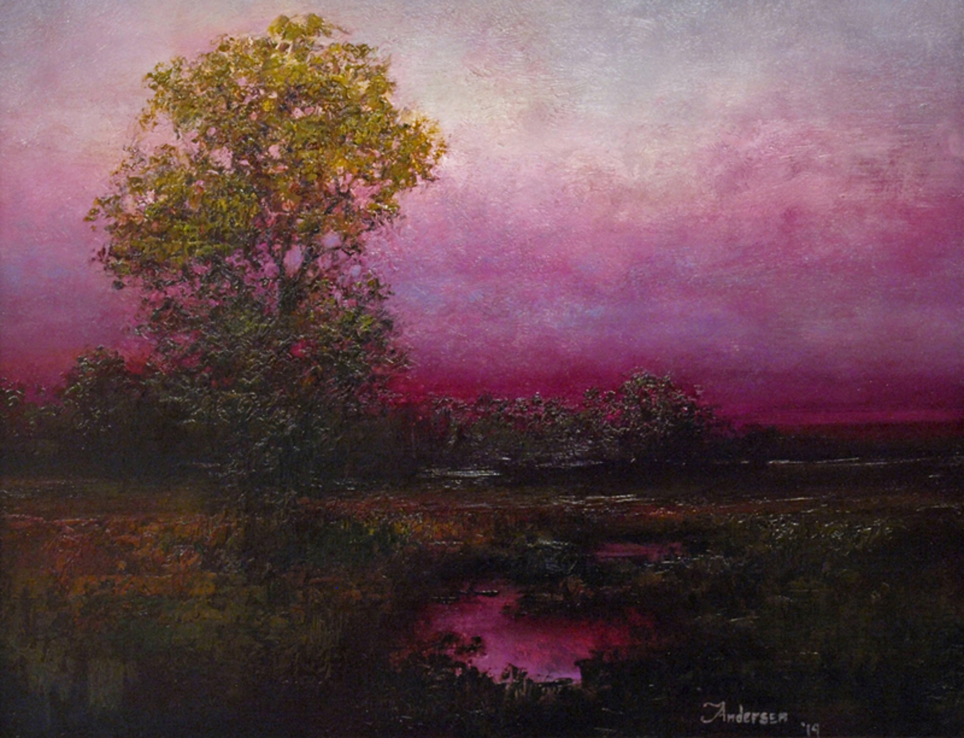 Evening Glow by John Andersen