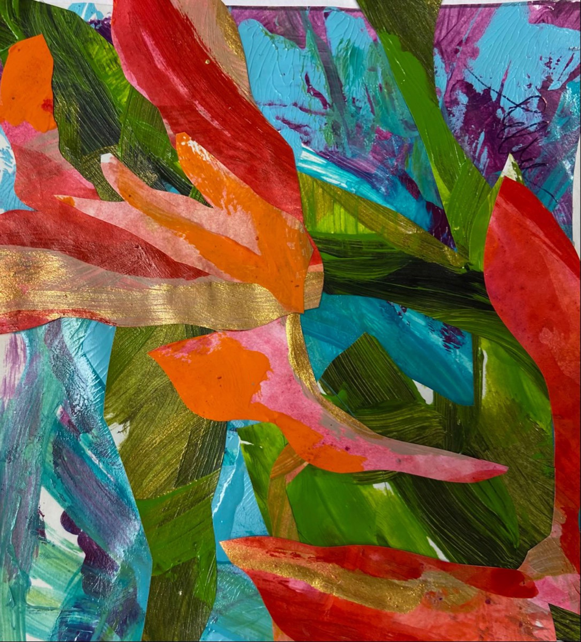 Morning Meditations #5, framed by Monica J. Beasley