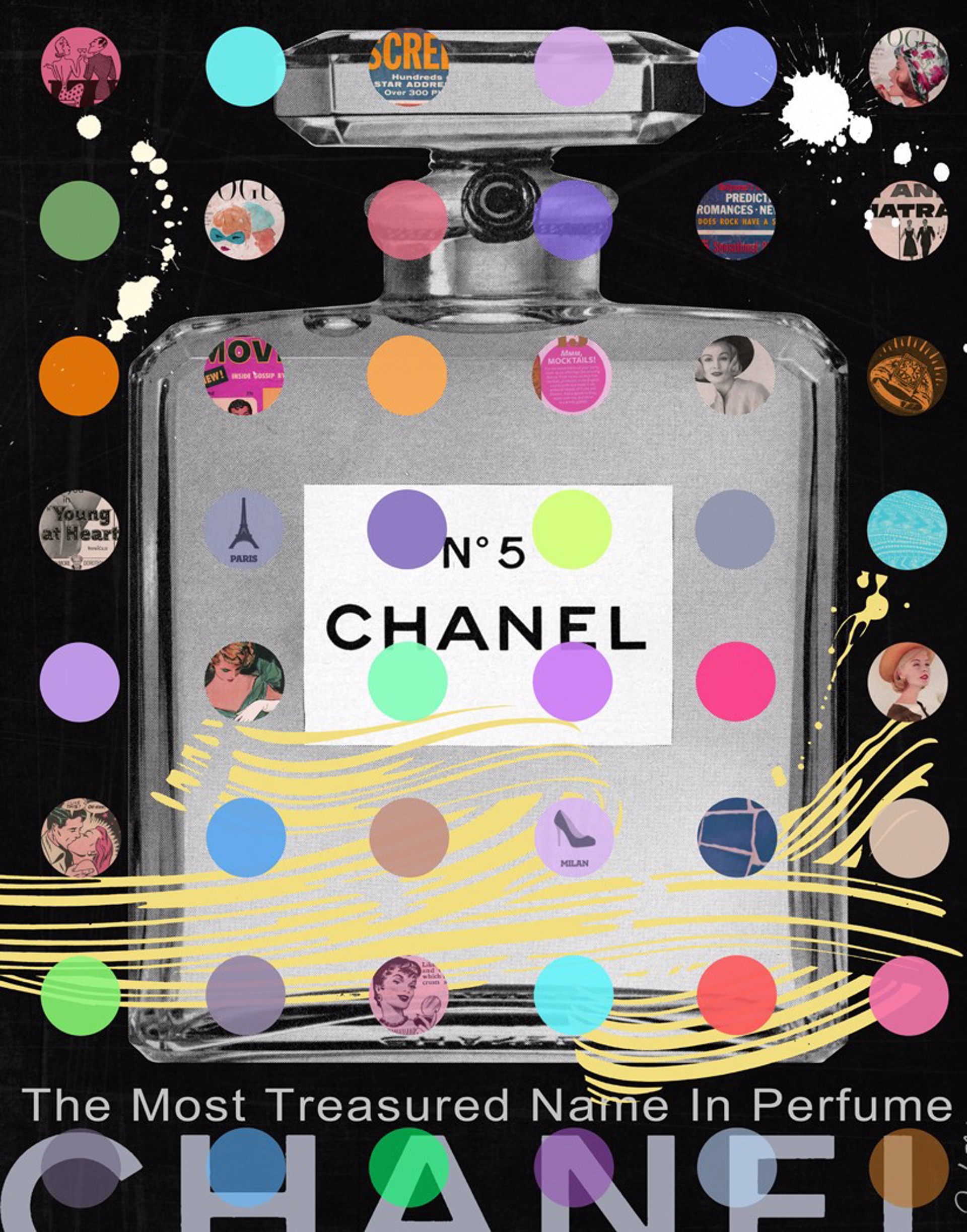 Chanel #5 Black by Nelson De La Nuez