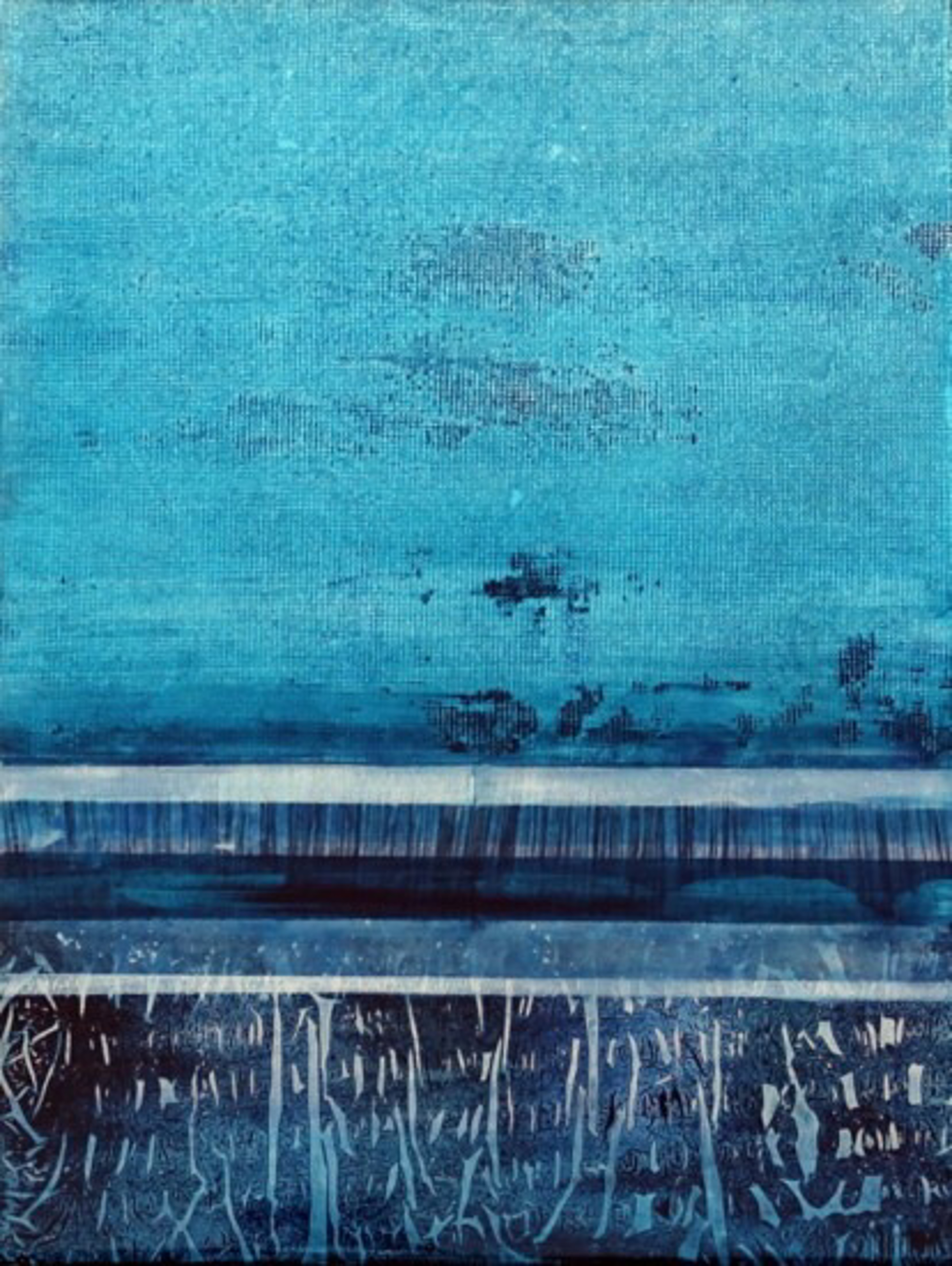 Blue Lines II by Bettina Sego