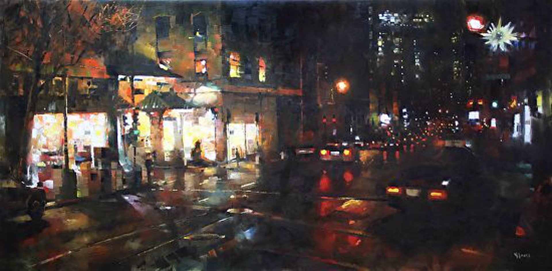 Chinatown Night by MARK LAGUE