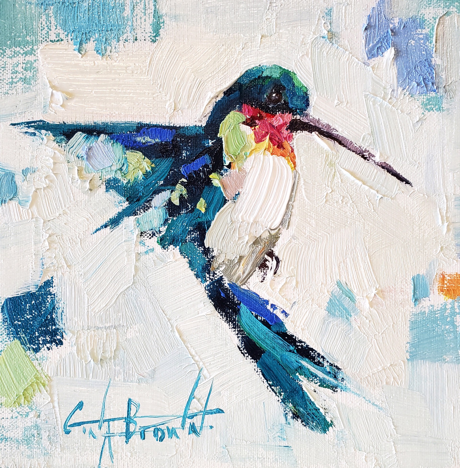 Hummingbird II by Gina Brown