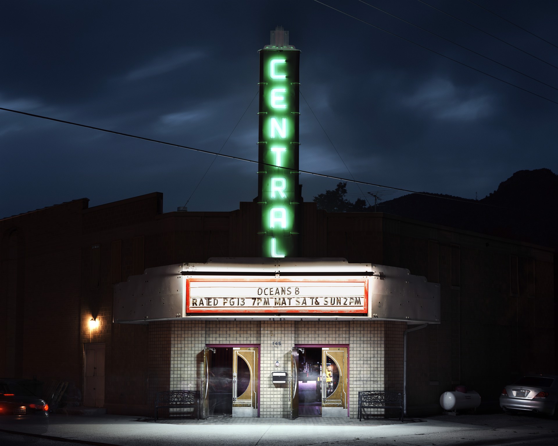 Central Theater, Ely, Nevada by Laura McPhee