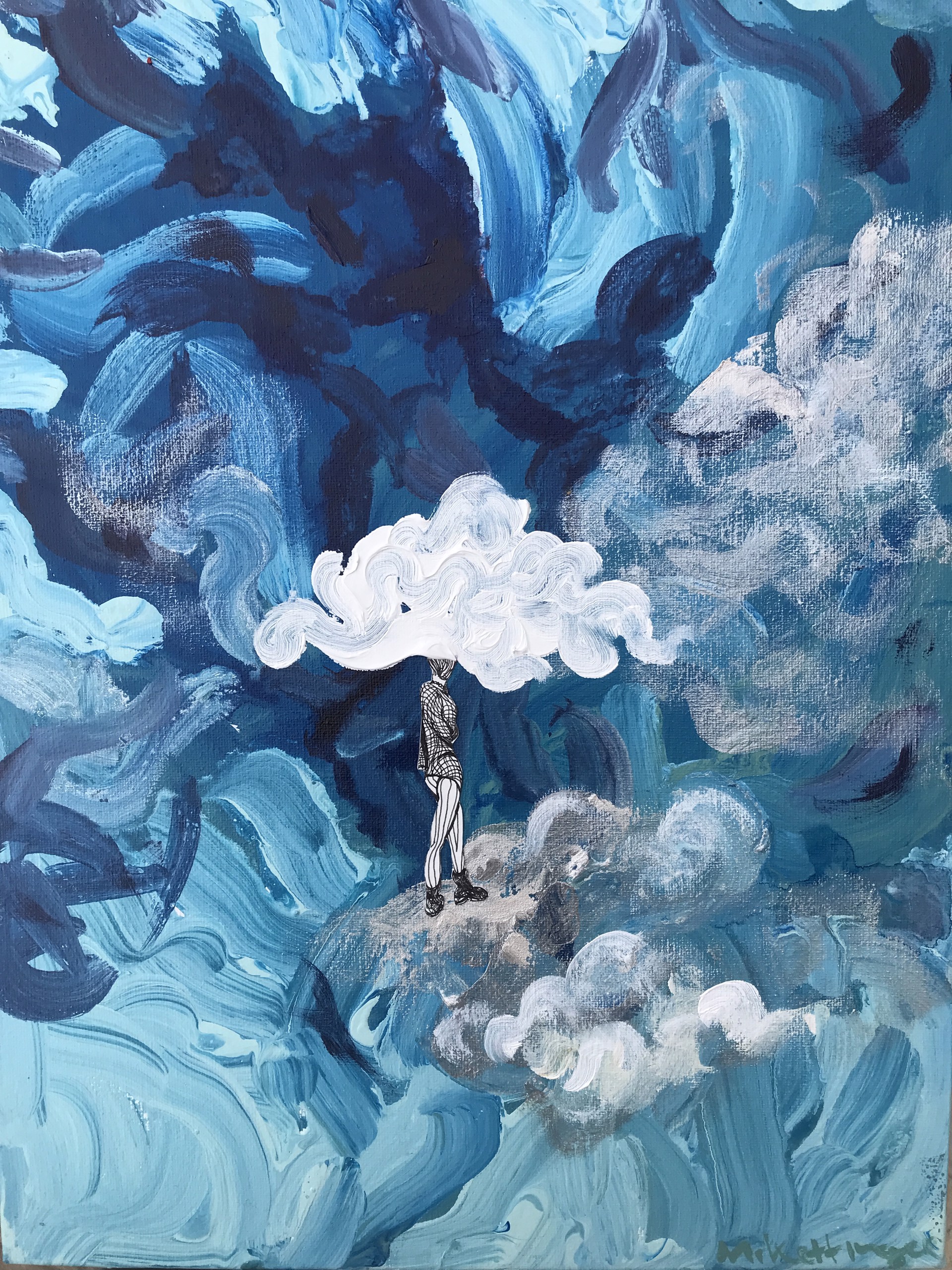 Walking On Clouds #7 by Mikey Kettinger