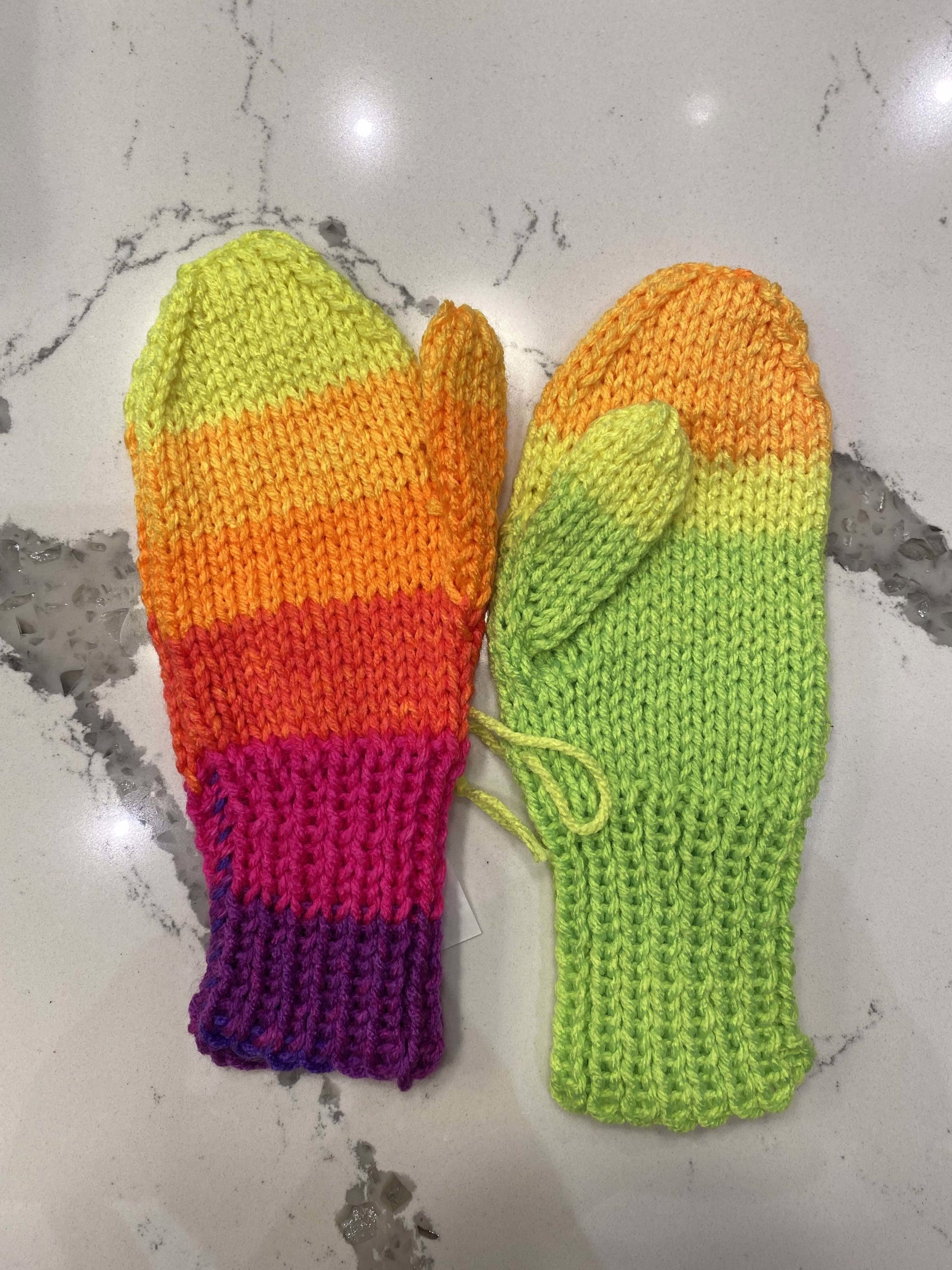 Handmade Mittens - Size 6 by Cathy Miller