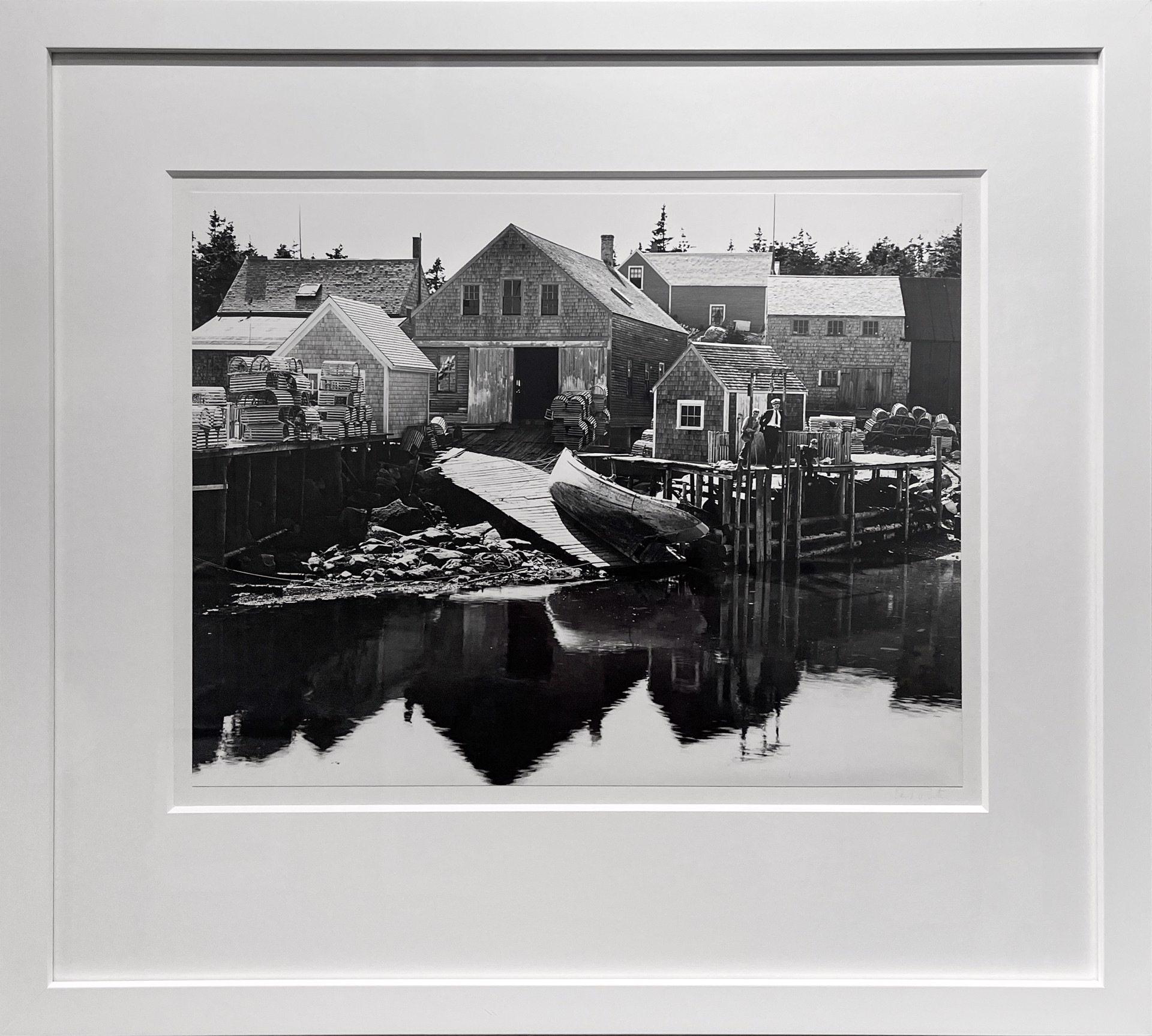 Waterfront Matinicus Island, Maine by Eliot Porter Blue Raven Gallery