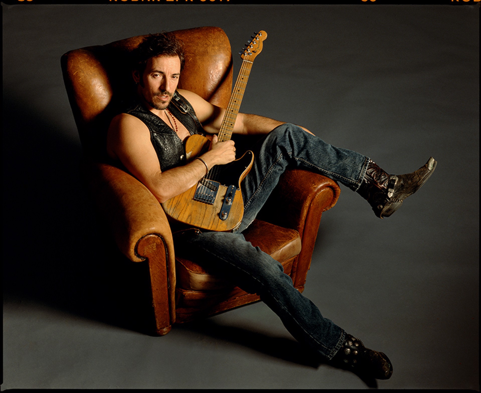 91152 Bruce Springsteen In Chair 1 Color by Timothy White