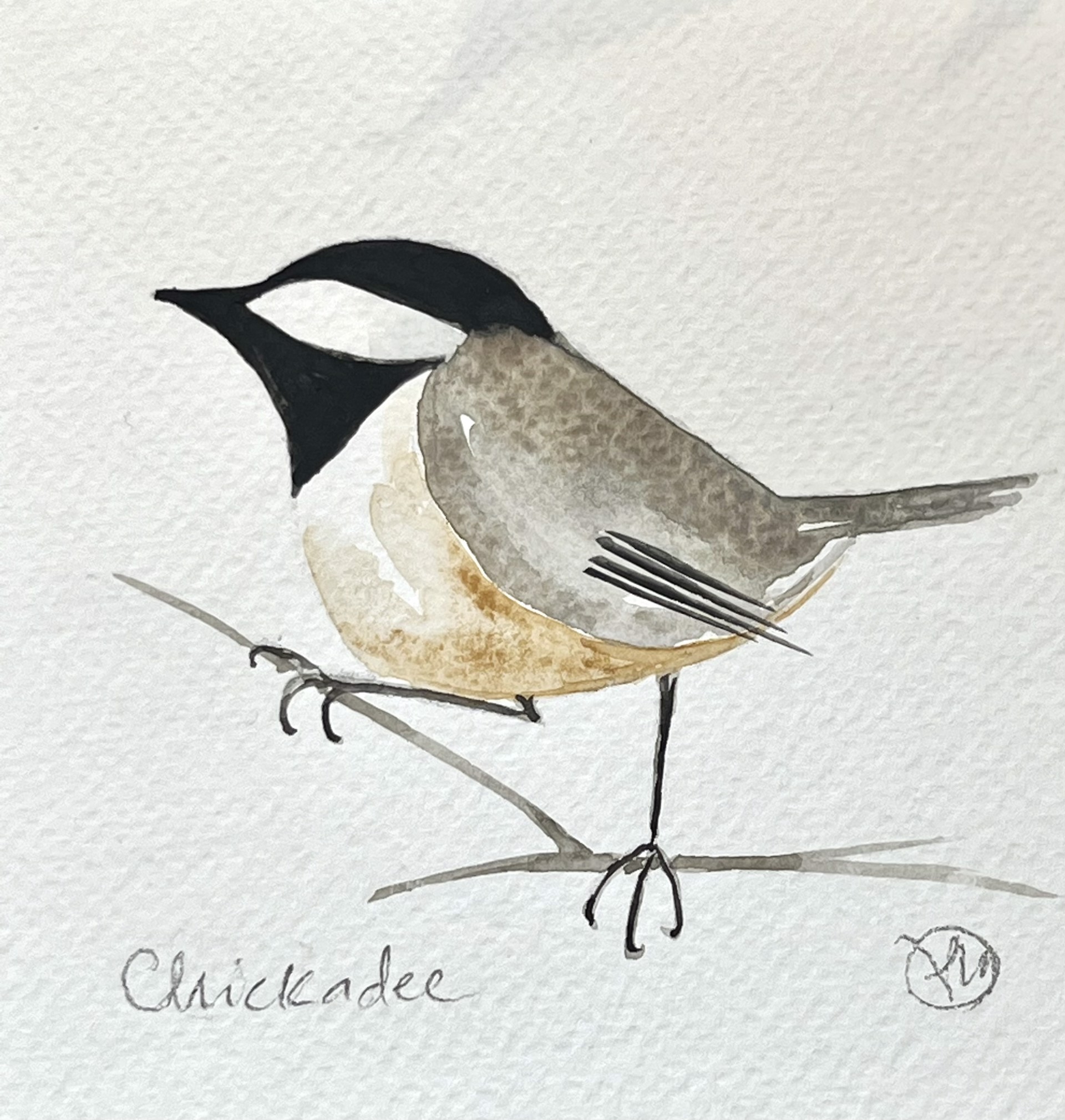 Chickadee by Paula Wallace