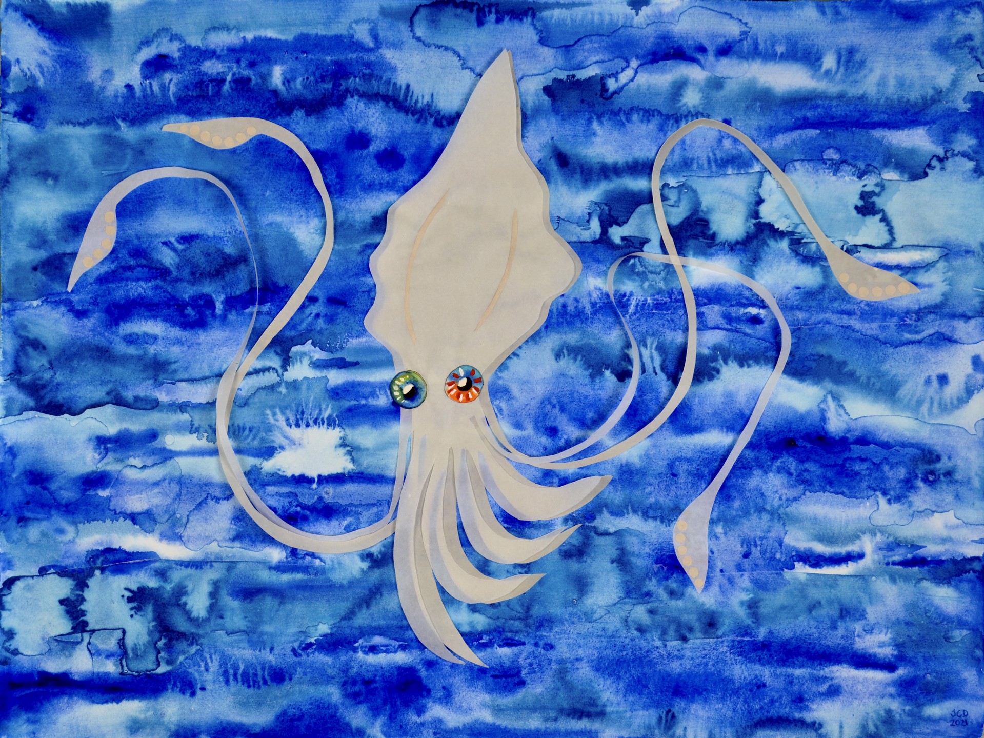 Cuttlefish Dreaming by Jennifer Clifford Danner