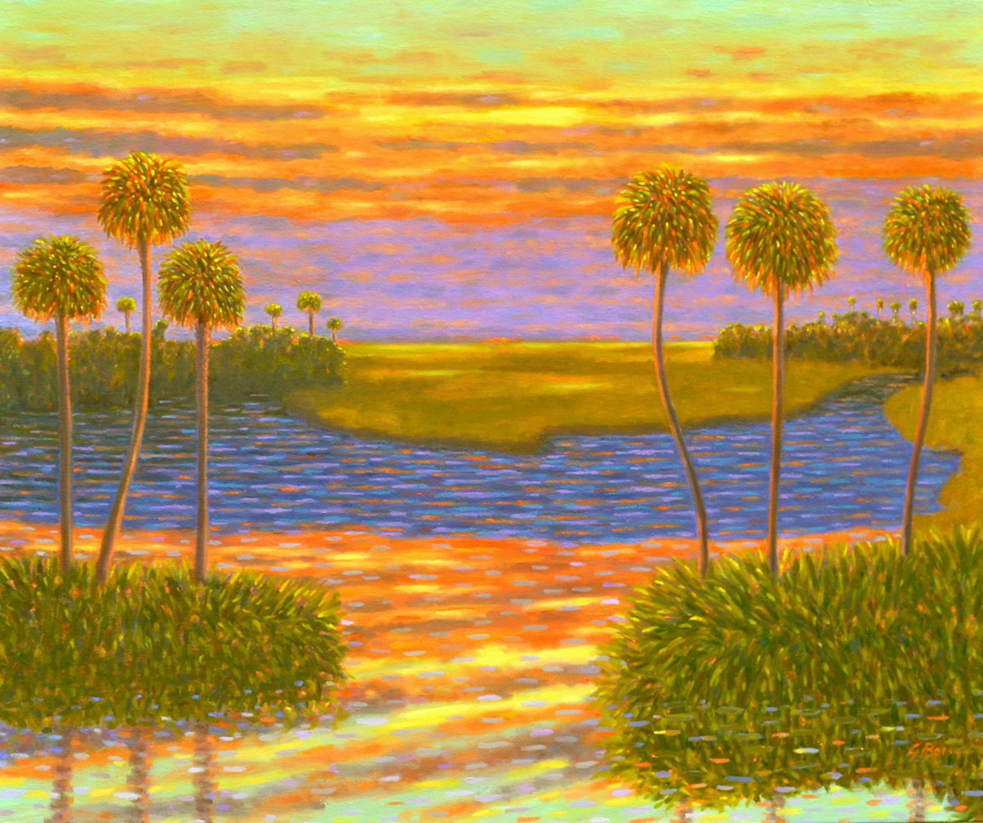 Sunset Interlude by Gary Borse