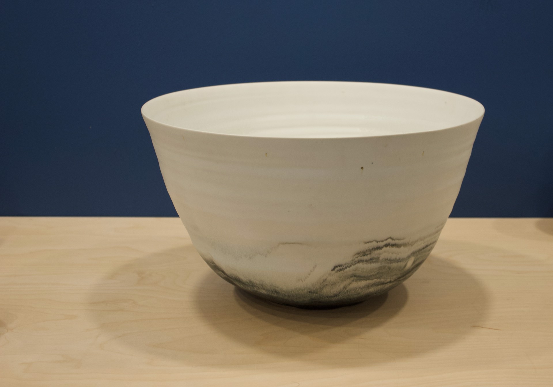 Large Charcoal Bottom Bowl by Kyra Cane