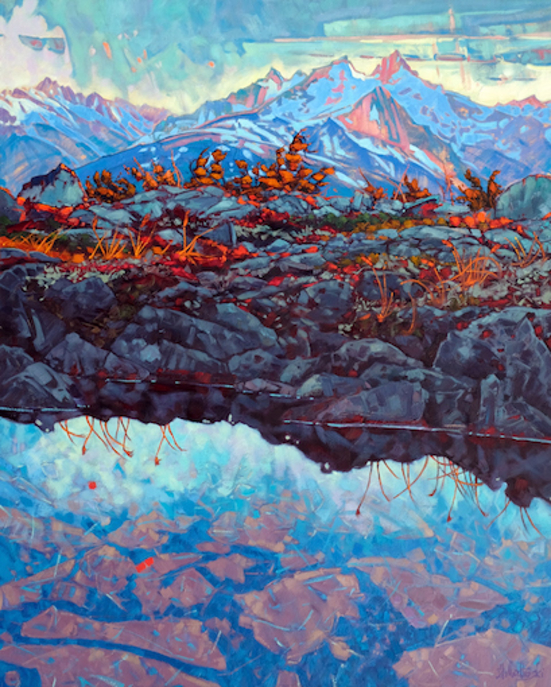 High Alpine Country by Dominik Modlinski