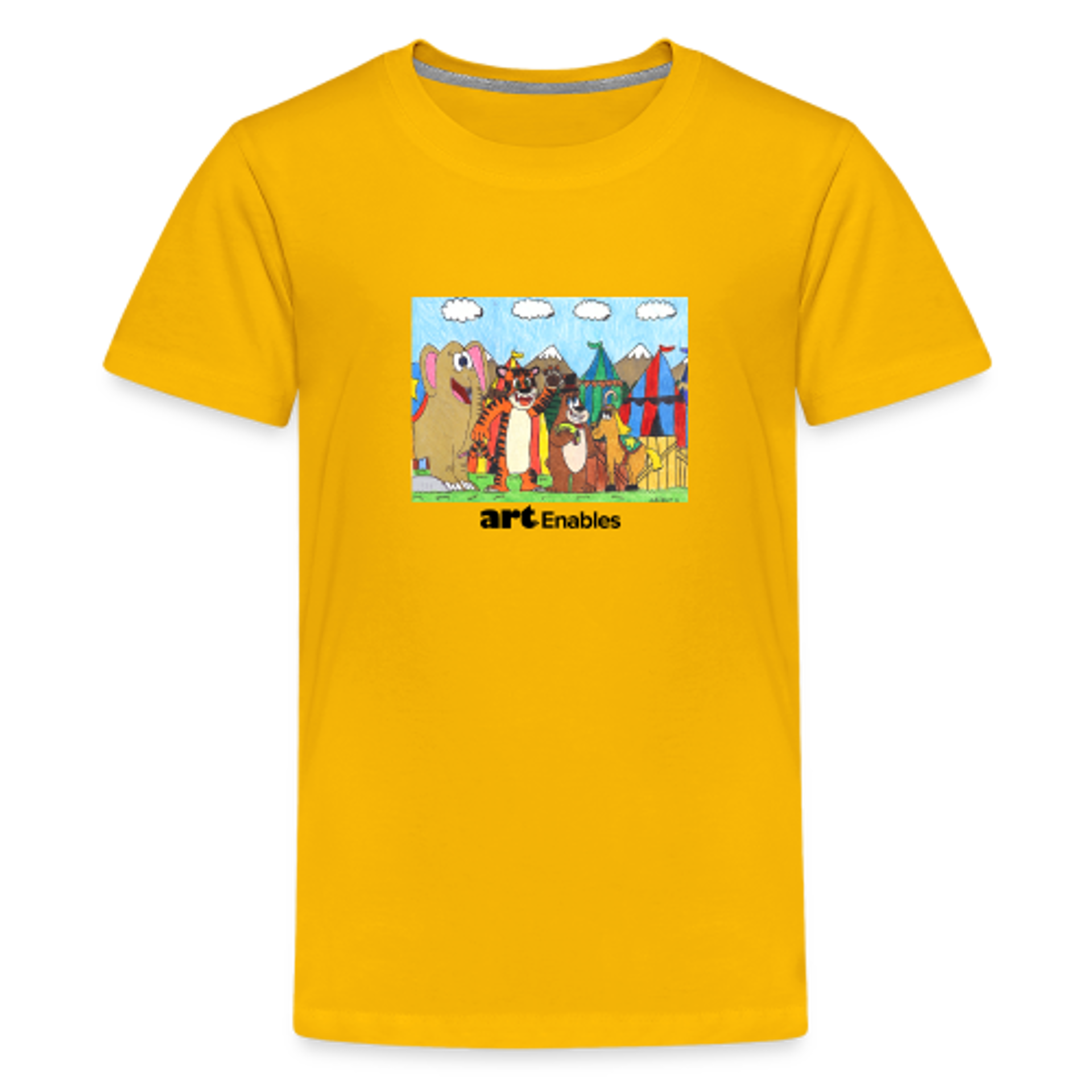 Youth T-shirt (artwork by Maurice Barnes) Large by Art Enables Merchandise