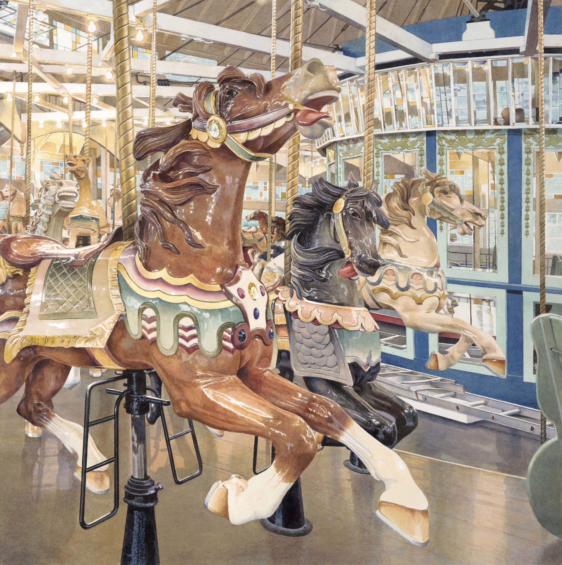 Carousel II by Stephan Hoffpauir