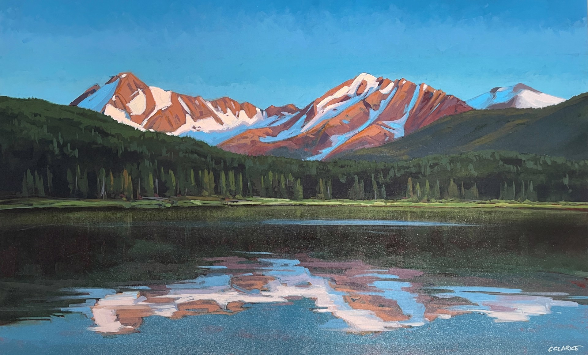 Spruce Lake by CHRISTINA CLARKE