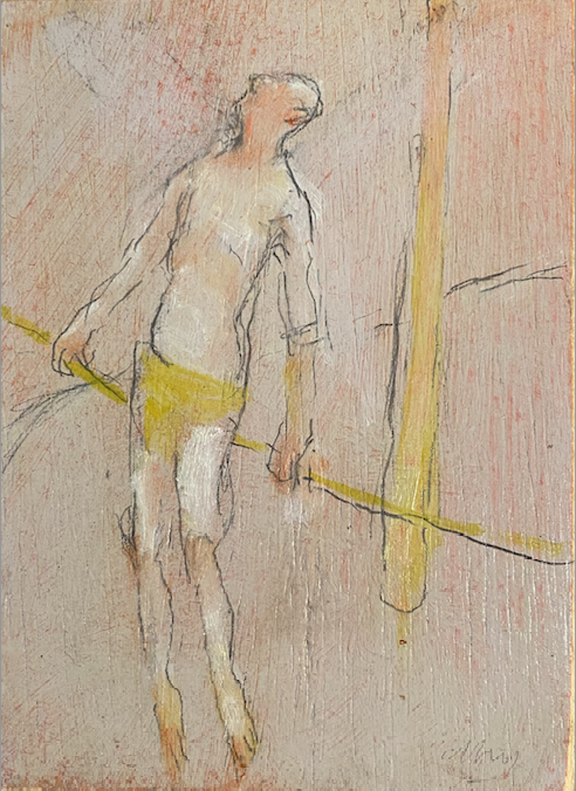 Yellow Rope by David Yaghjian
