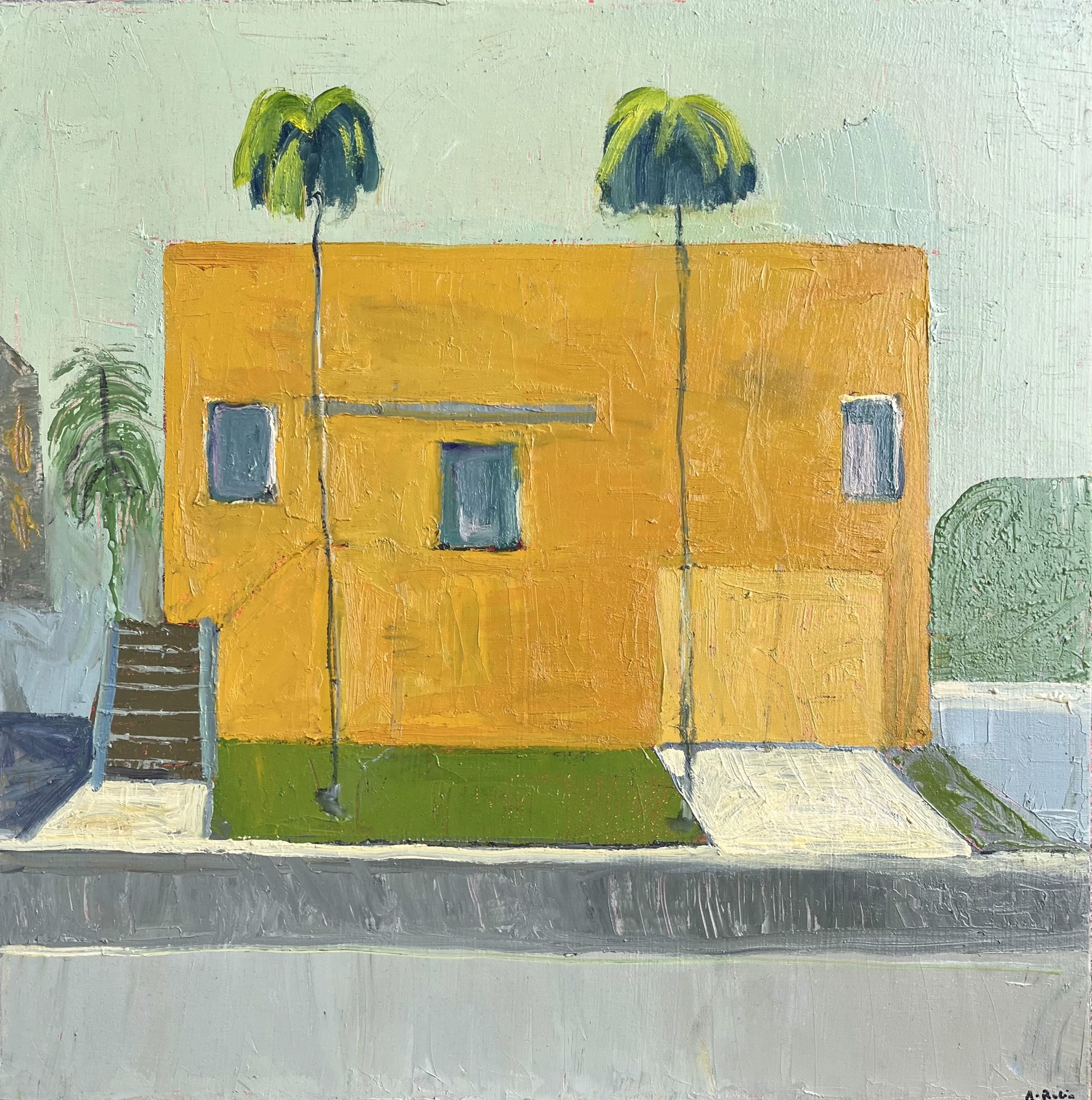Yellow House 2 by Alejandro Rubio